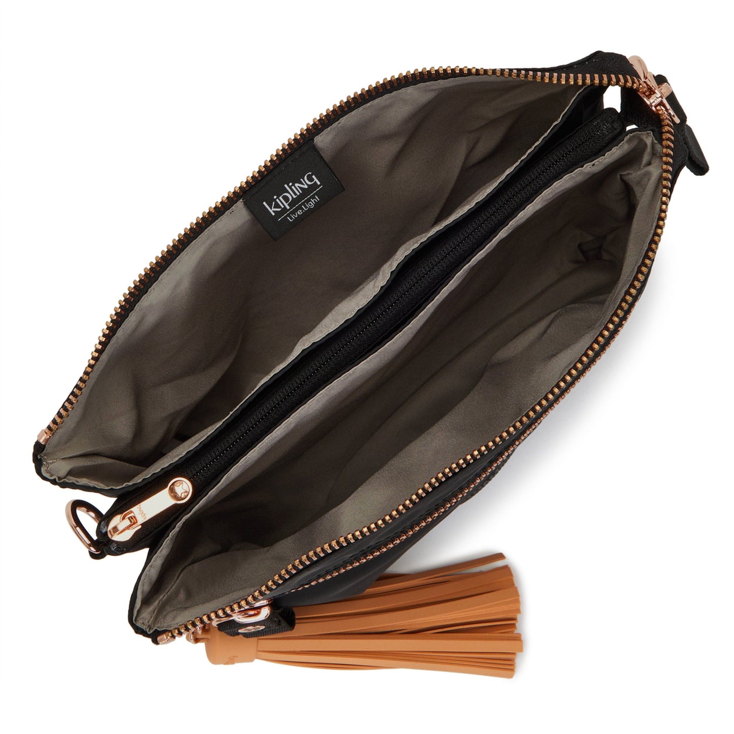 Kipling-Riri L-Small Crossbody (With Removable Strap)-Rose Black-I7949-53H
