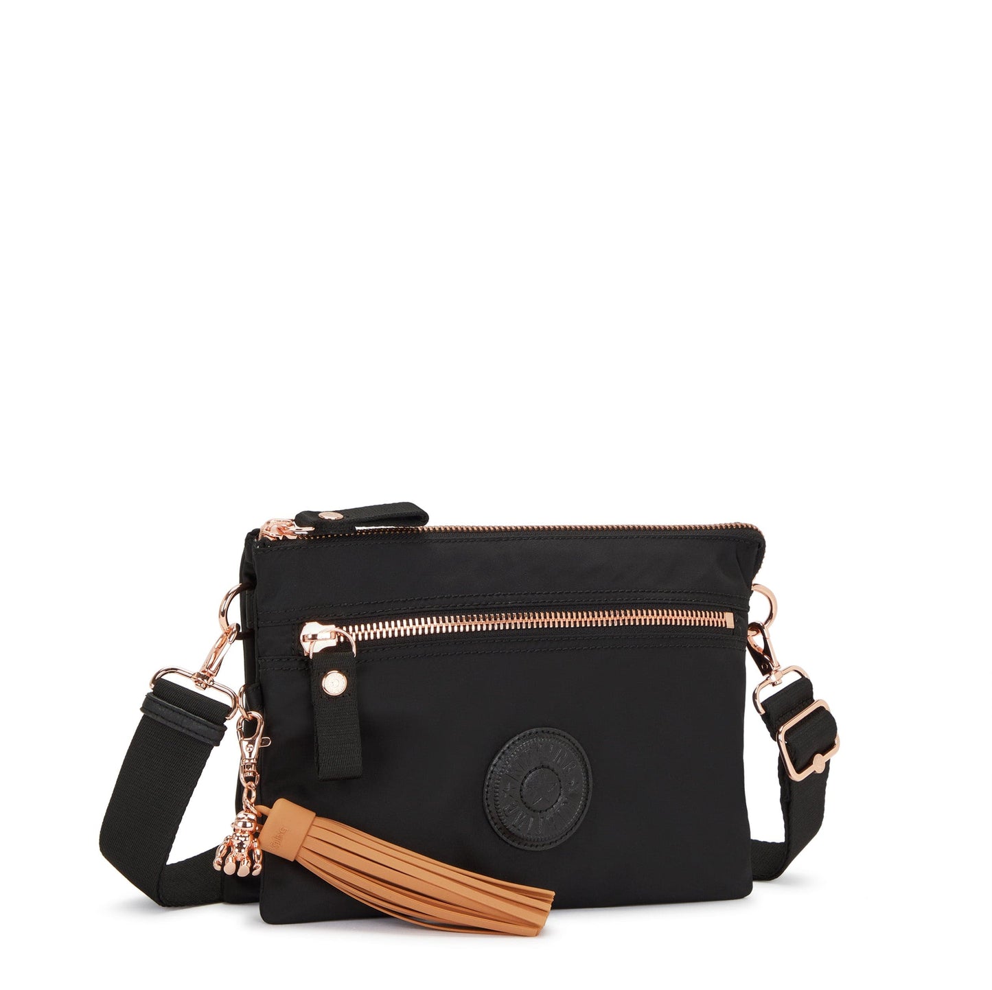 Kipling-Riri L-Small Crossbody (With Removable Strap)-Rose Black-I7949-53H