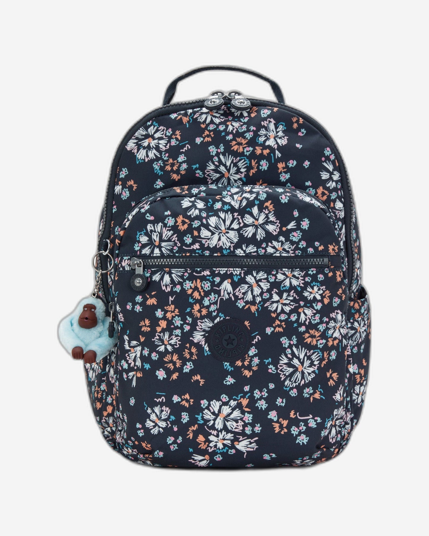 KIPLING Seoul College Flower Field Large backpack (with laptop compartment) I7973-5GB