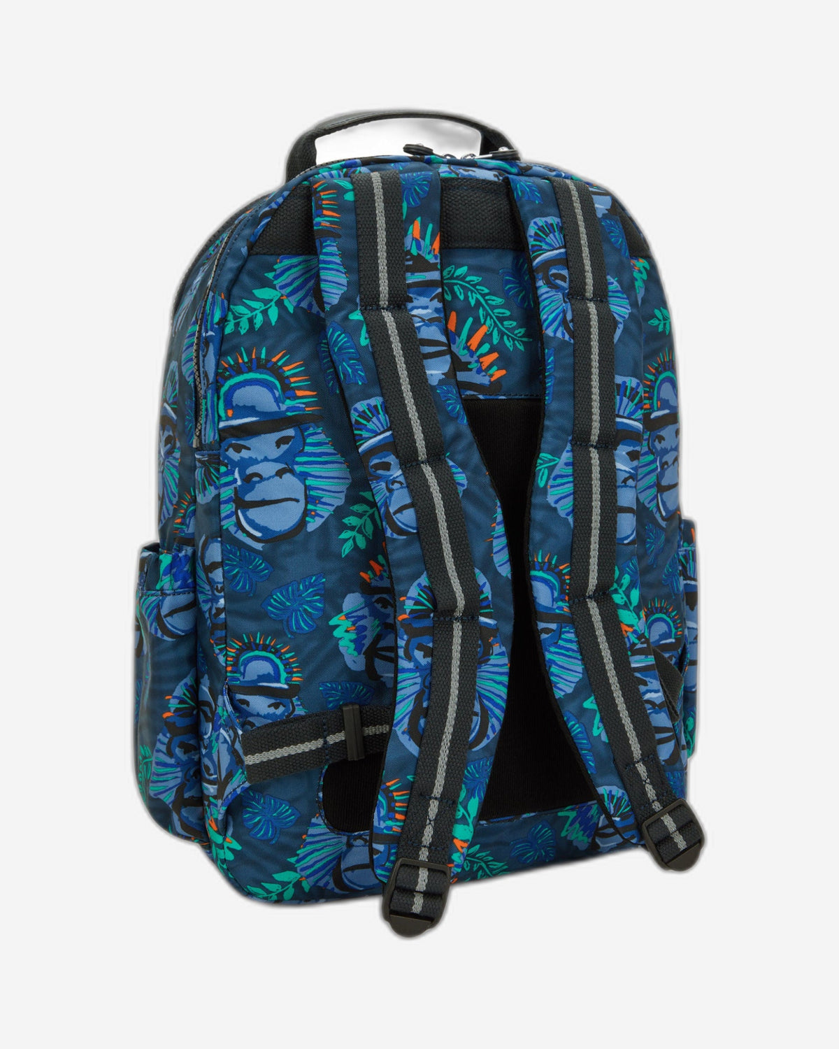 Kipling Seoul College Blue Monkey Fun Large Backpack C2I7973-8HJ