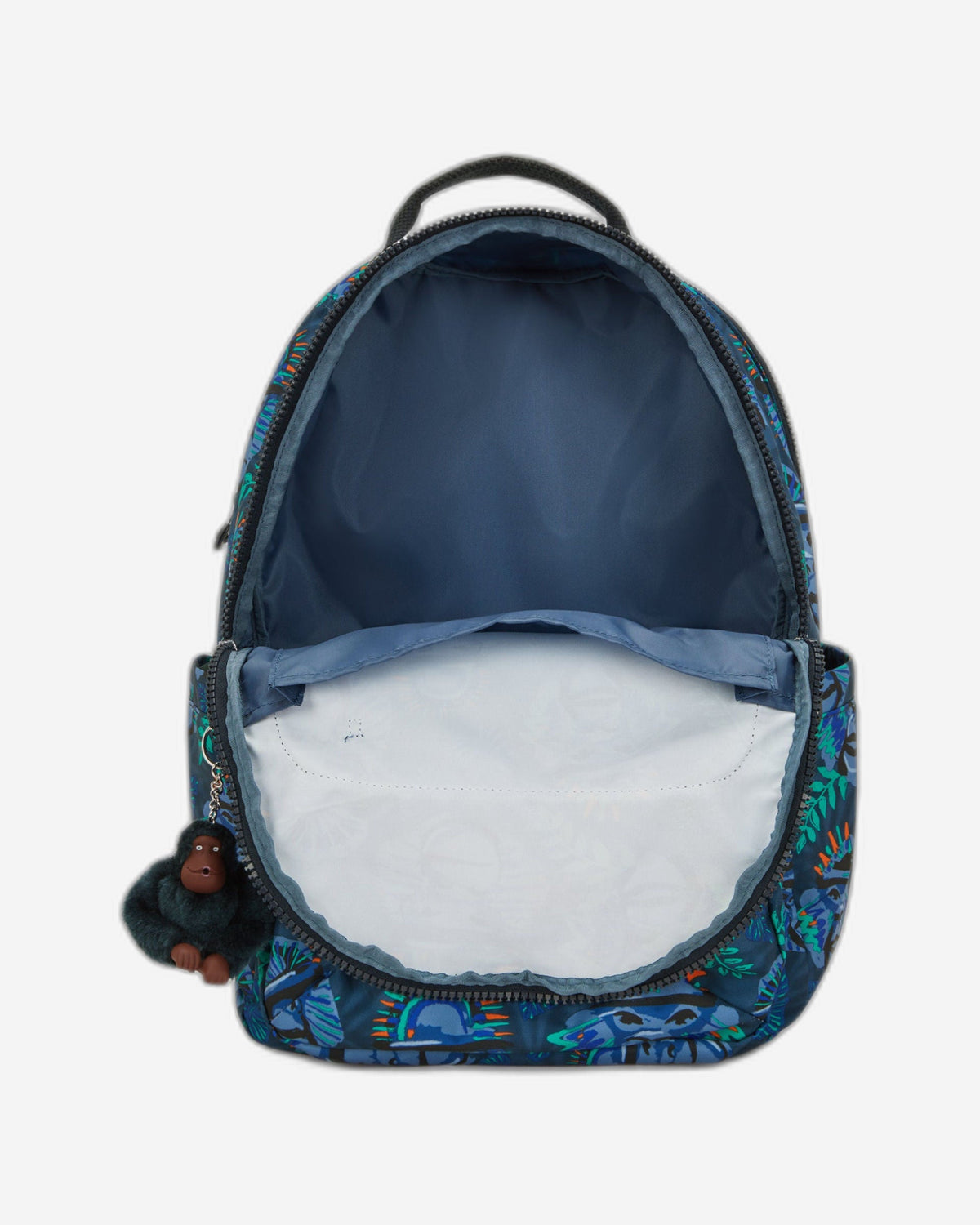 Kipling Seoul College Blue Monkey Fun Large Backpack C2I7973-8HJ