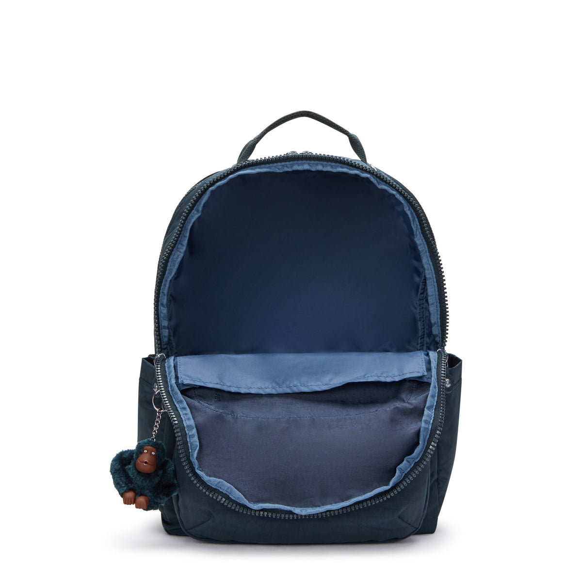 Kipling Seoul College True Blue Tonal Large Backpack C2I7974-4DX