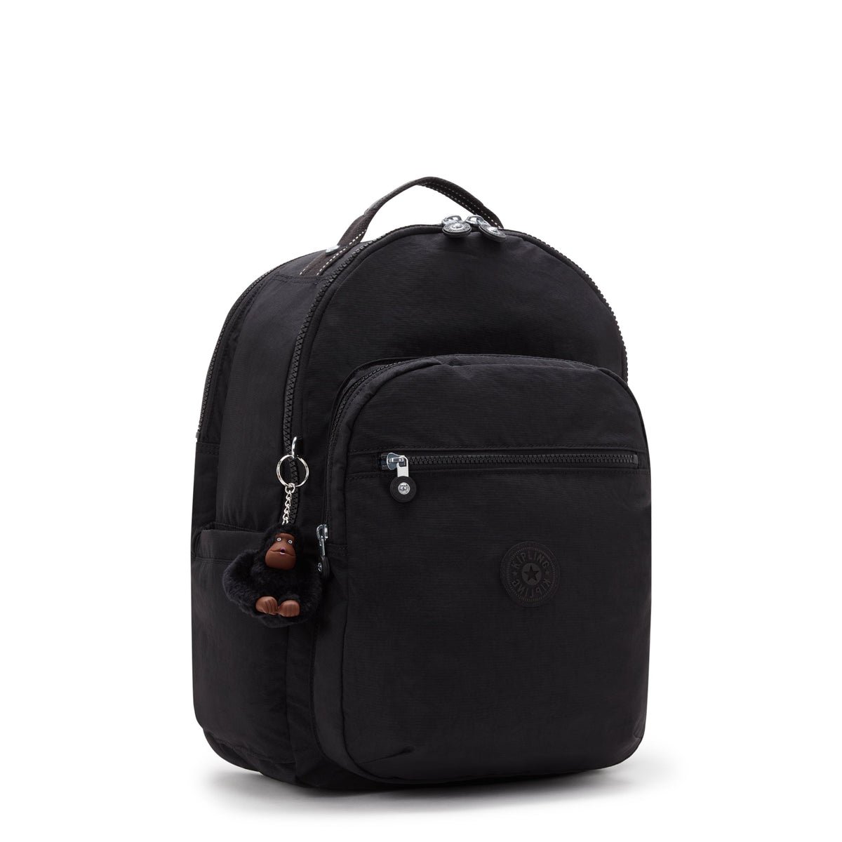 Kipling Seoul College True Black Large Backpack C2I7974-J99