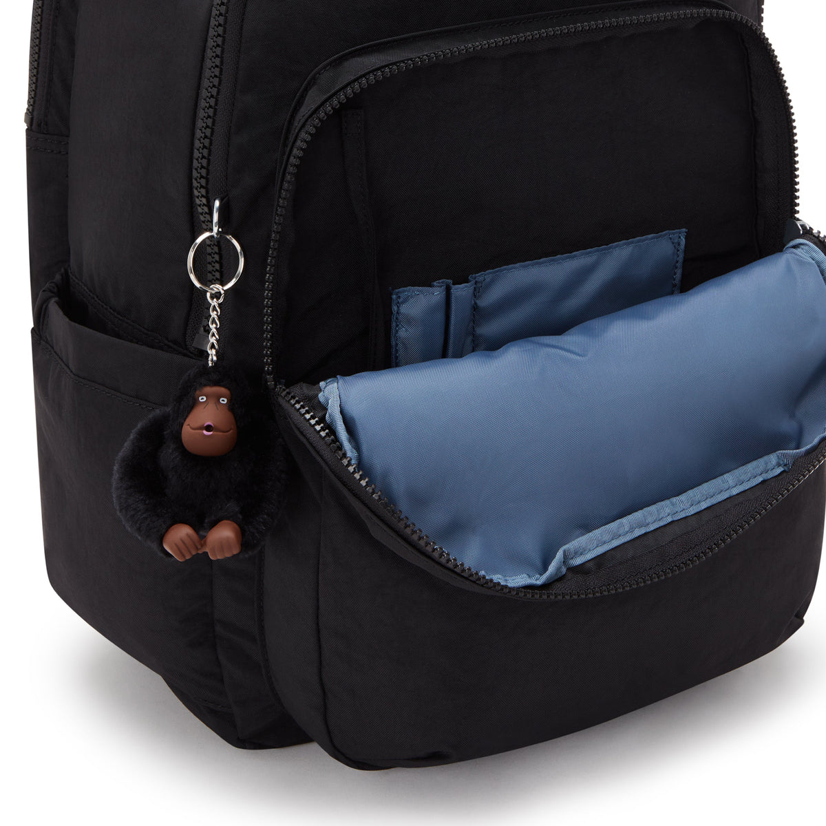 Kipling Seoul College True Black Large Backpack C2I7974-J99