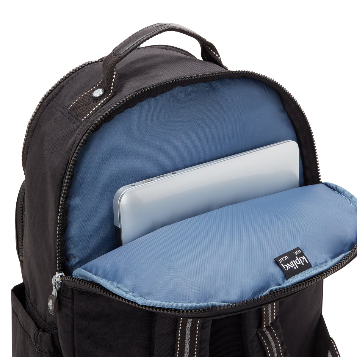 Kipling Seoul College True Black Large Backpack C2I7974-J99