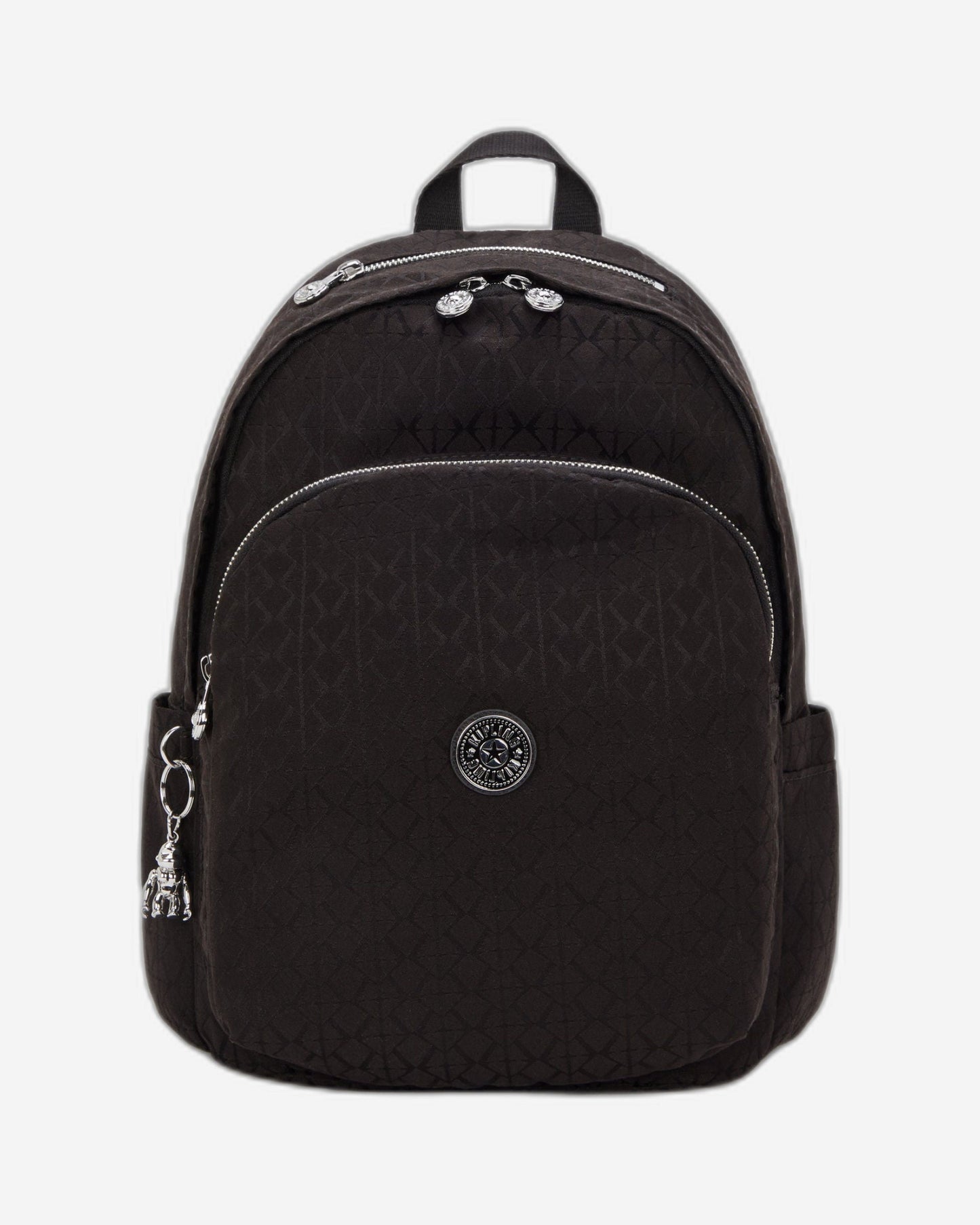 Kipling Delia Noir Sign Jq Medium Backpack I8034-4NW