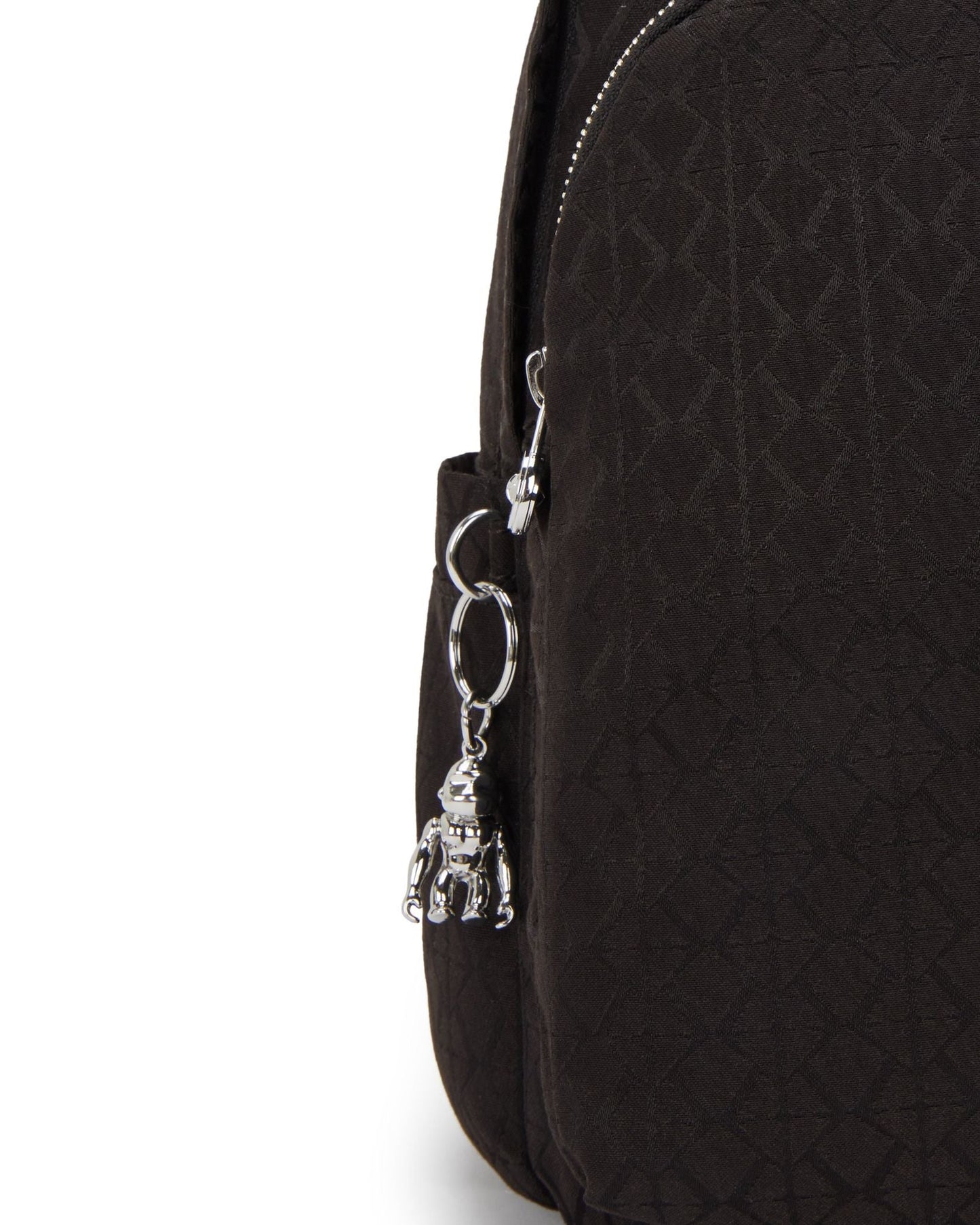 Kipling Delia Noir Sign Jq Medium Backpack I8034-4NW