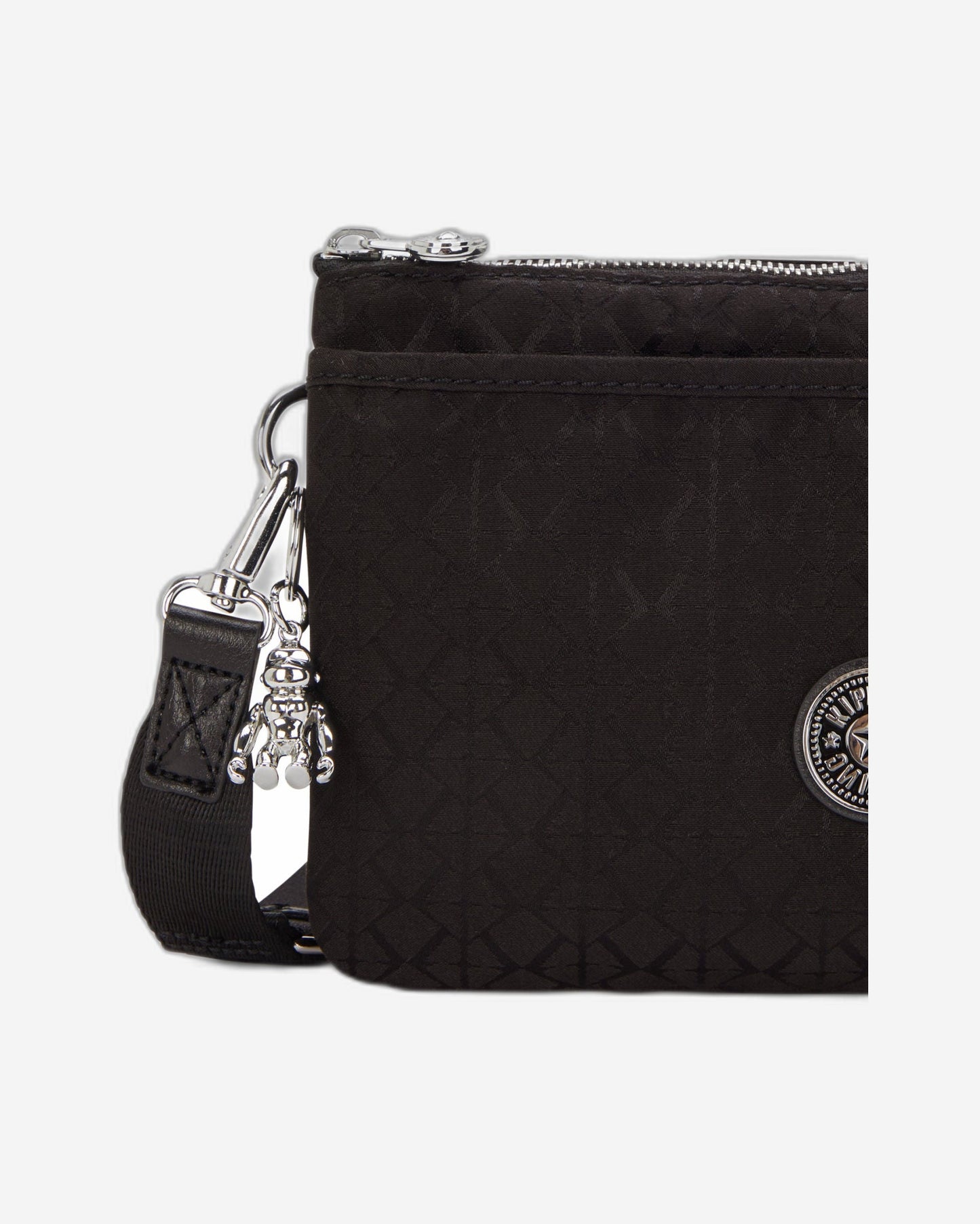 Kipling Riri Noir Sign Jq Small crossbody (with removable shoulderstrap) I8043-4NW