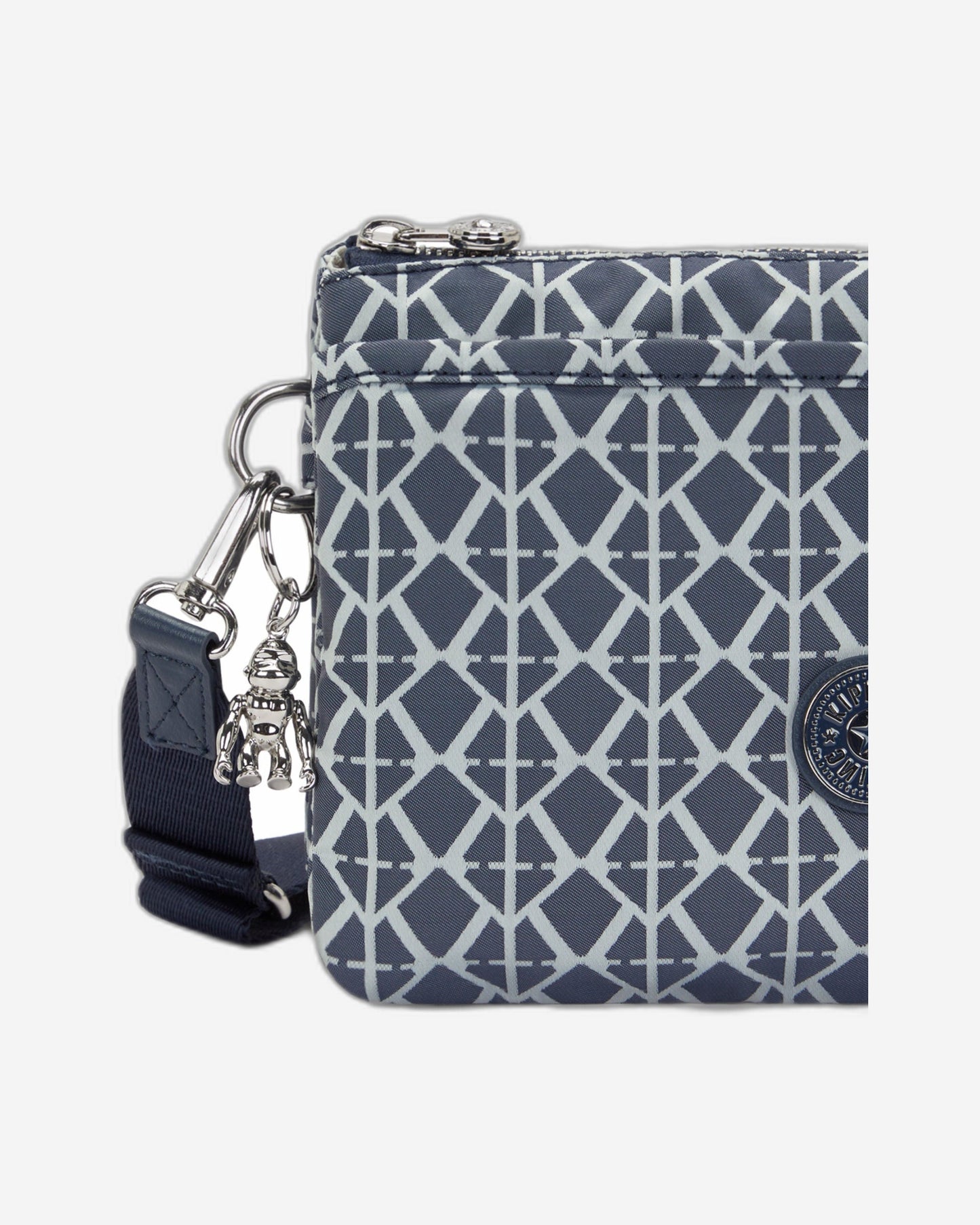 Kipling Riri Navy Sign Jq Small crossbody (with removable shoulderstrap) I8043-8DM