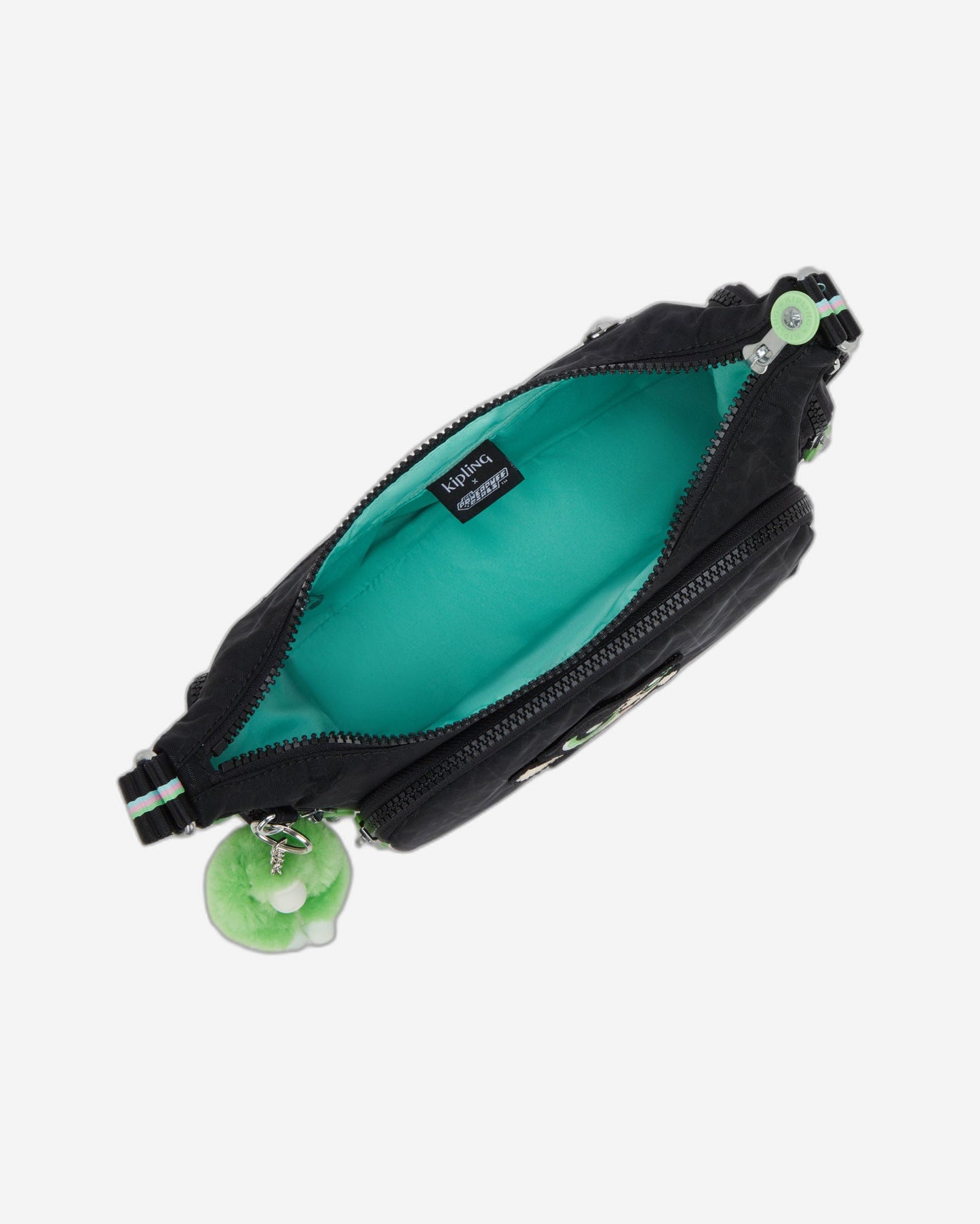 Kipling Gabbette S Powerpuff Girls Green Small Crossbody I8124-1PF