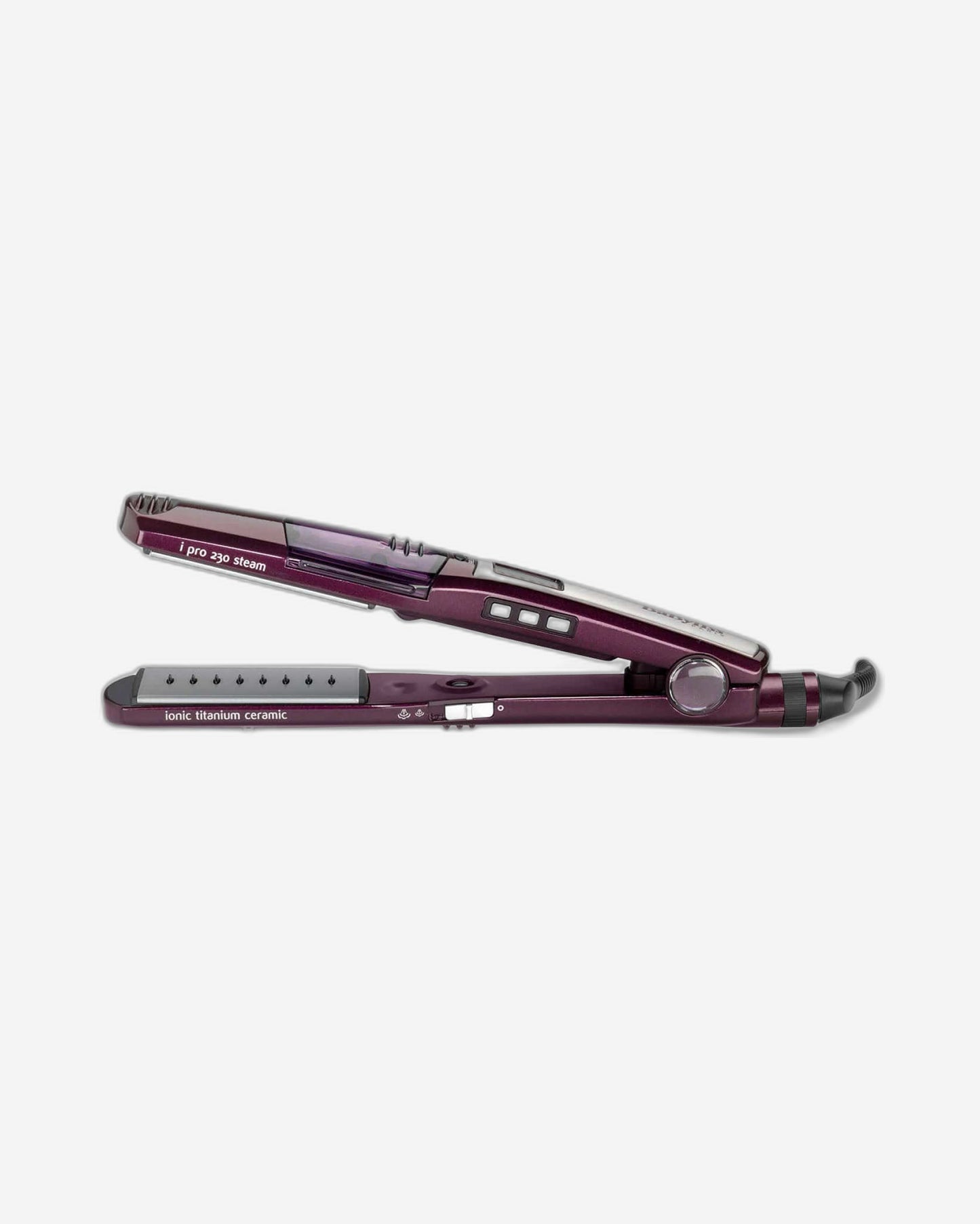 BaByliss I-Pro 230 Steam Straightener Detangle & Retractable Comb ST395SDE