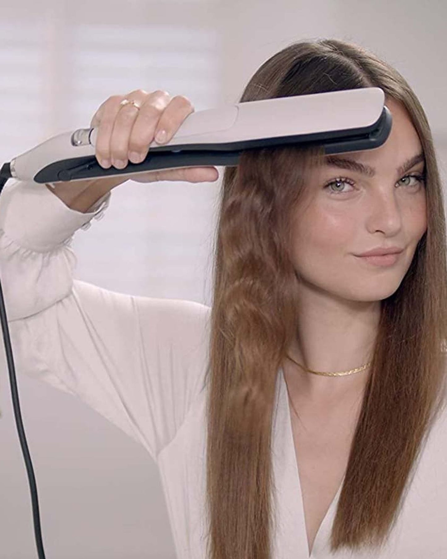 BaByliss Straightener Steam Lustre Styler 36mm BABST595SDE