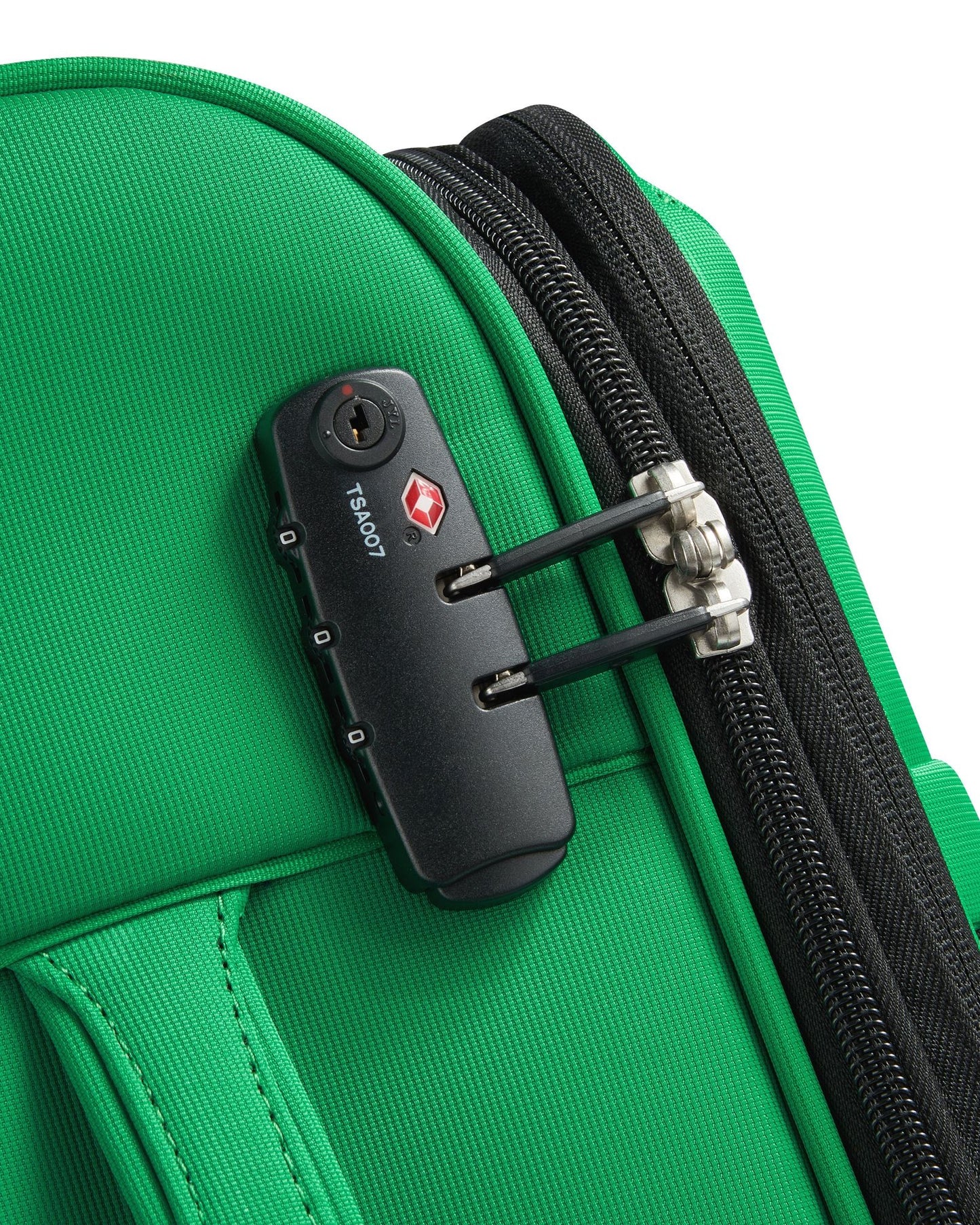 UCB Color Block 4 Double Wheel Softcase Expandable Luggage Trolley