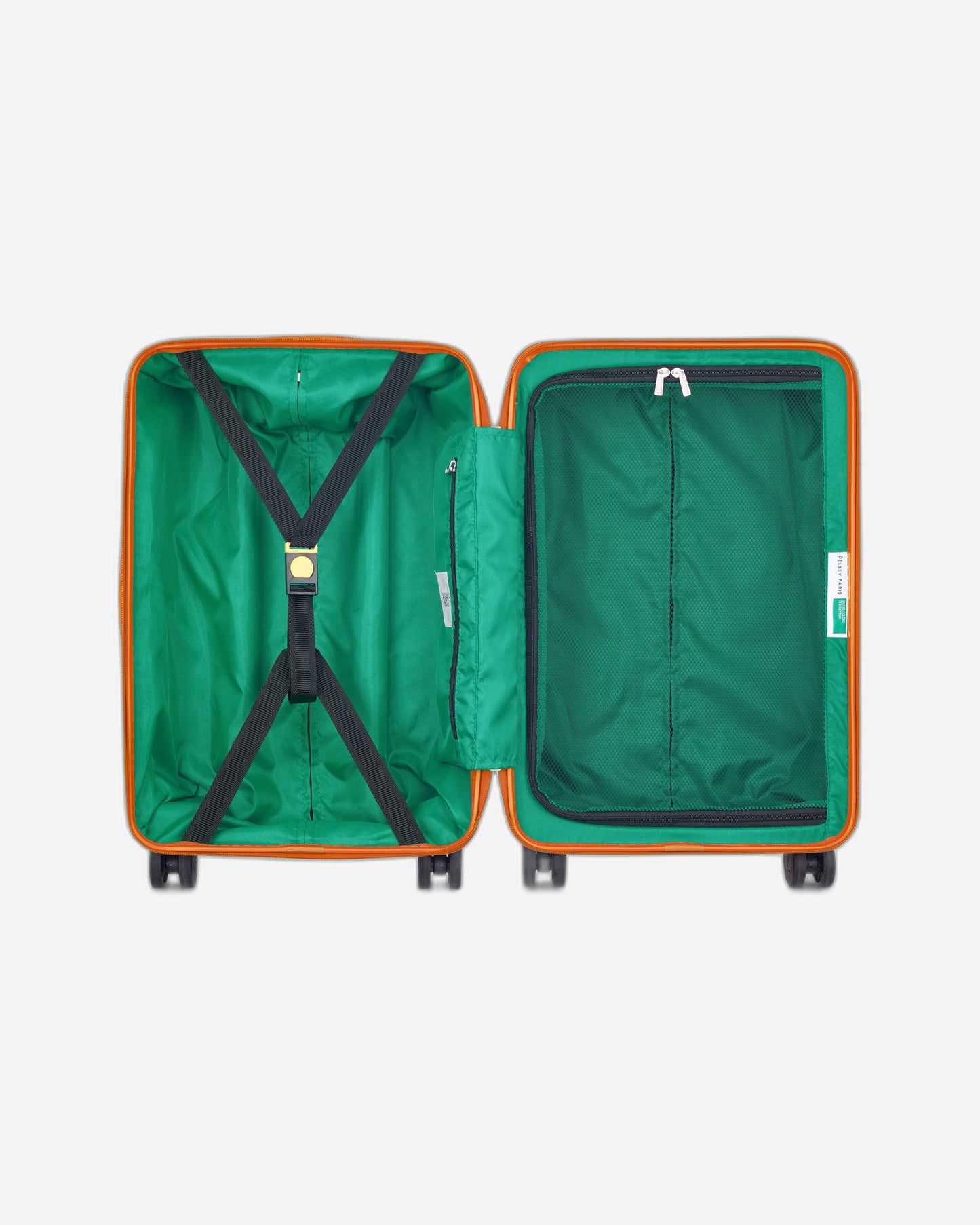 UCB Fabrica 4 Double Wheel Hardcase Non-Expandable Luggage Trolley