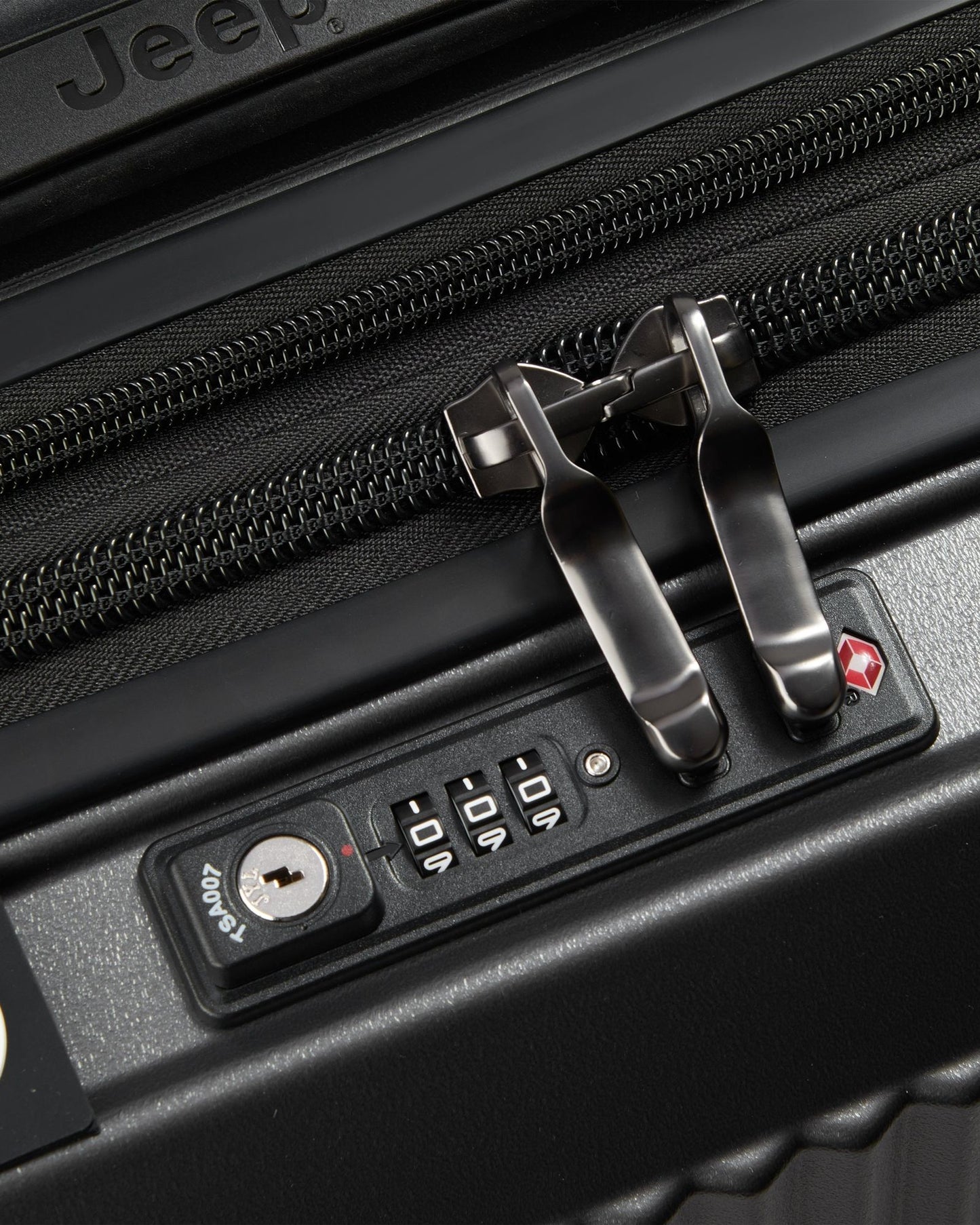 Jeep Hardcase 4 Double Wheel Expandable Trolley JH001A