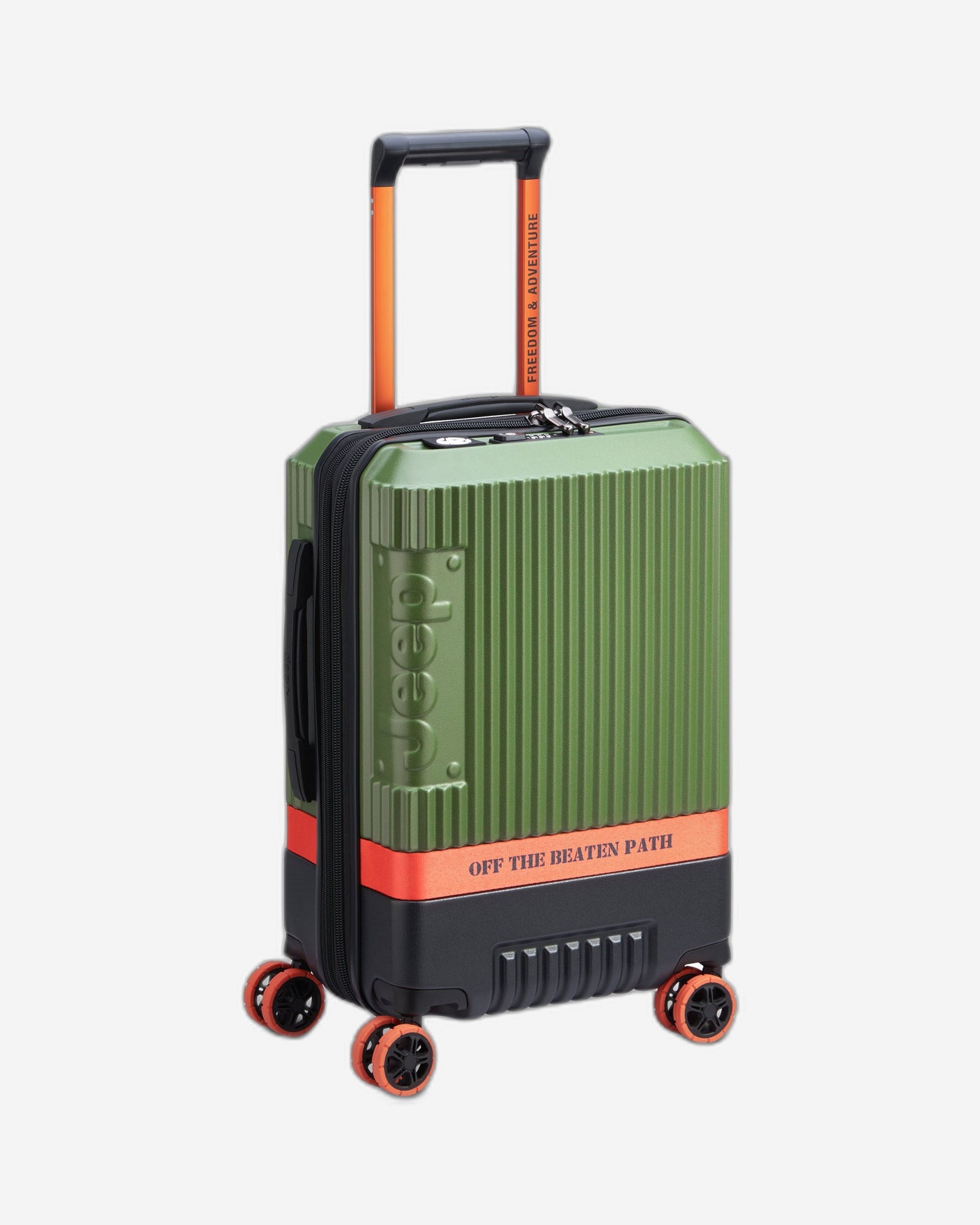 Jeep Hardcase 4 Double Wheel Expandable Trolley JH001A