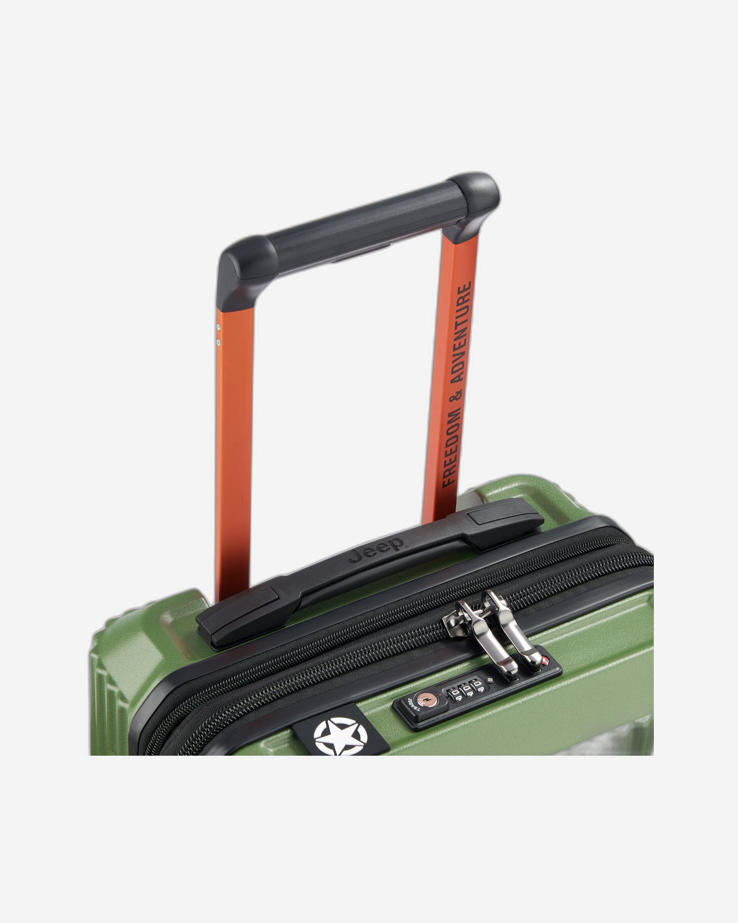 Jeep Hardcase 4 Double Wheel Expandable Trolley JH001A