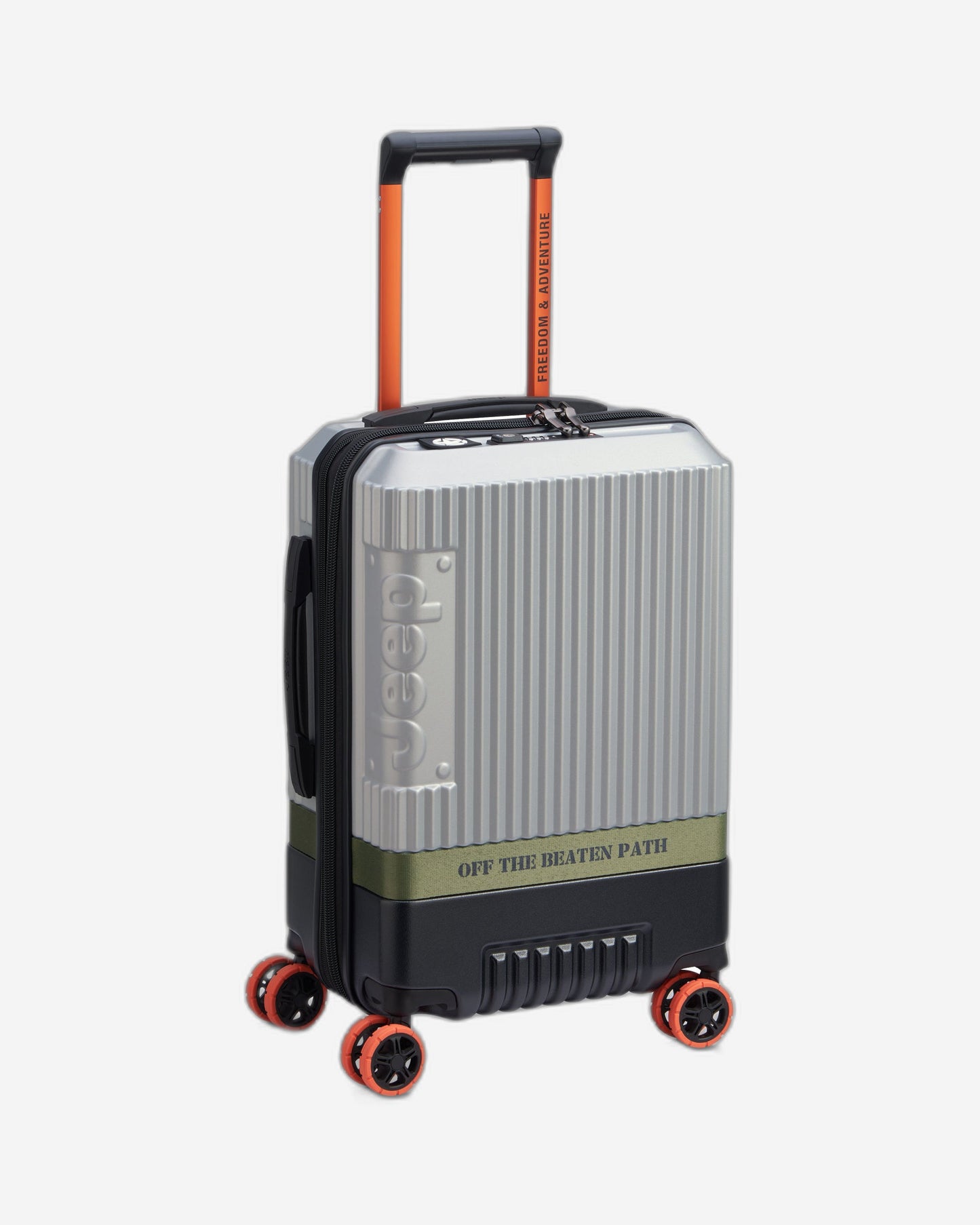 Jeep Hardcase 4 Double Wheel Expandable Trolley JH001A