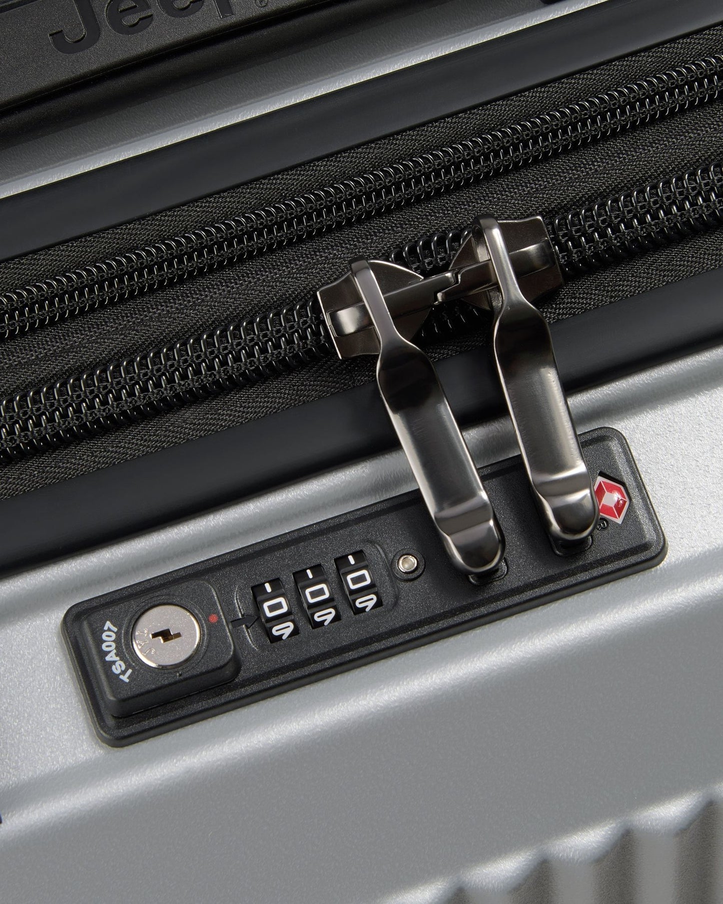 Jeep Hardcase 4 Double Wheel Expandable Trolley JH001A