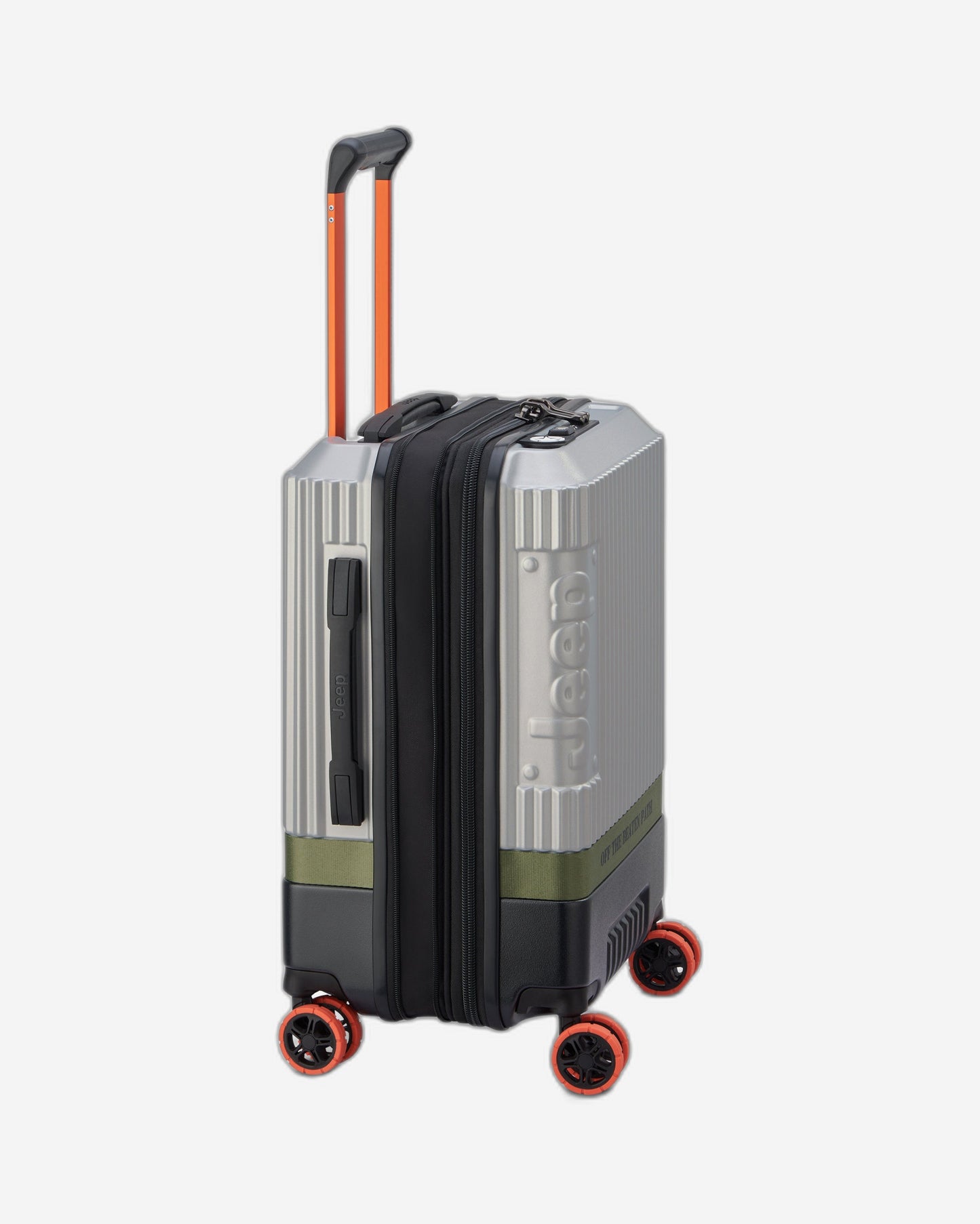 Jeep Hardcase 4 Double Wheel Expandable Trolley JH001A