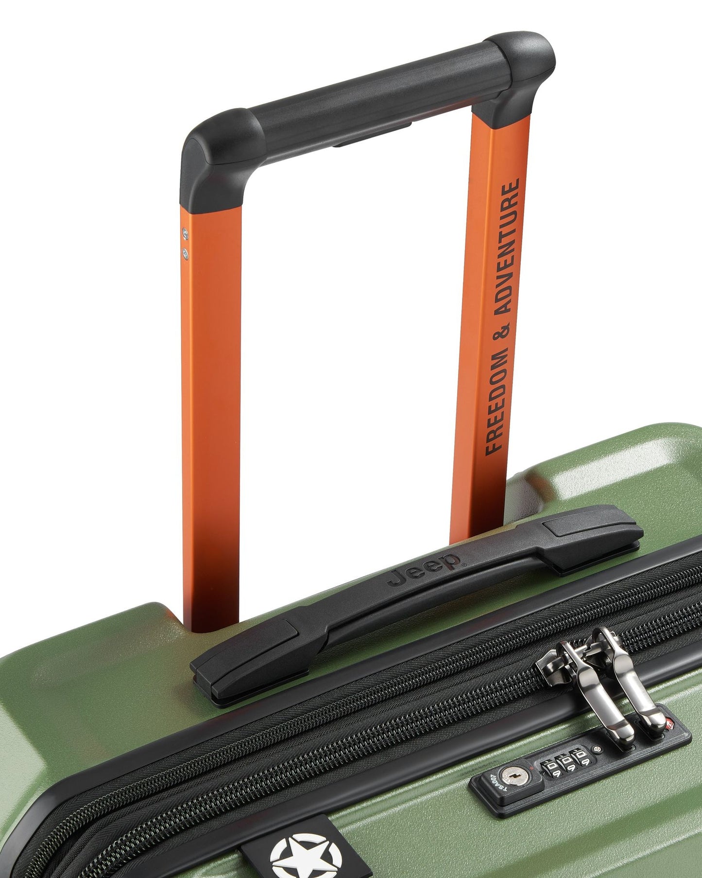 Jeep Hardcase 4 Double Wheel Expandable Trolley JH001A