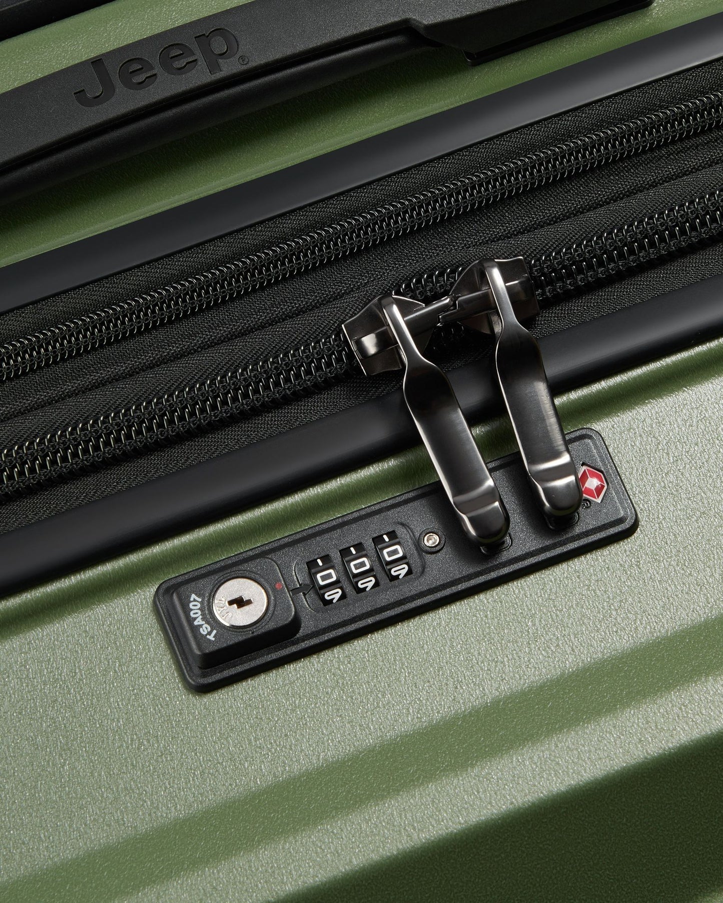 Jeep Hardcase 4 Double Wheel Expandable Trolley JH001A