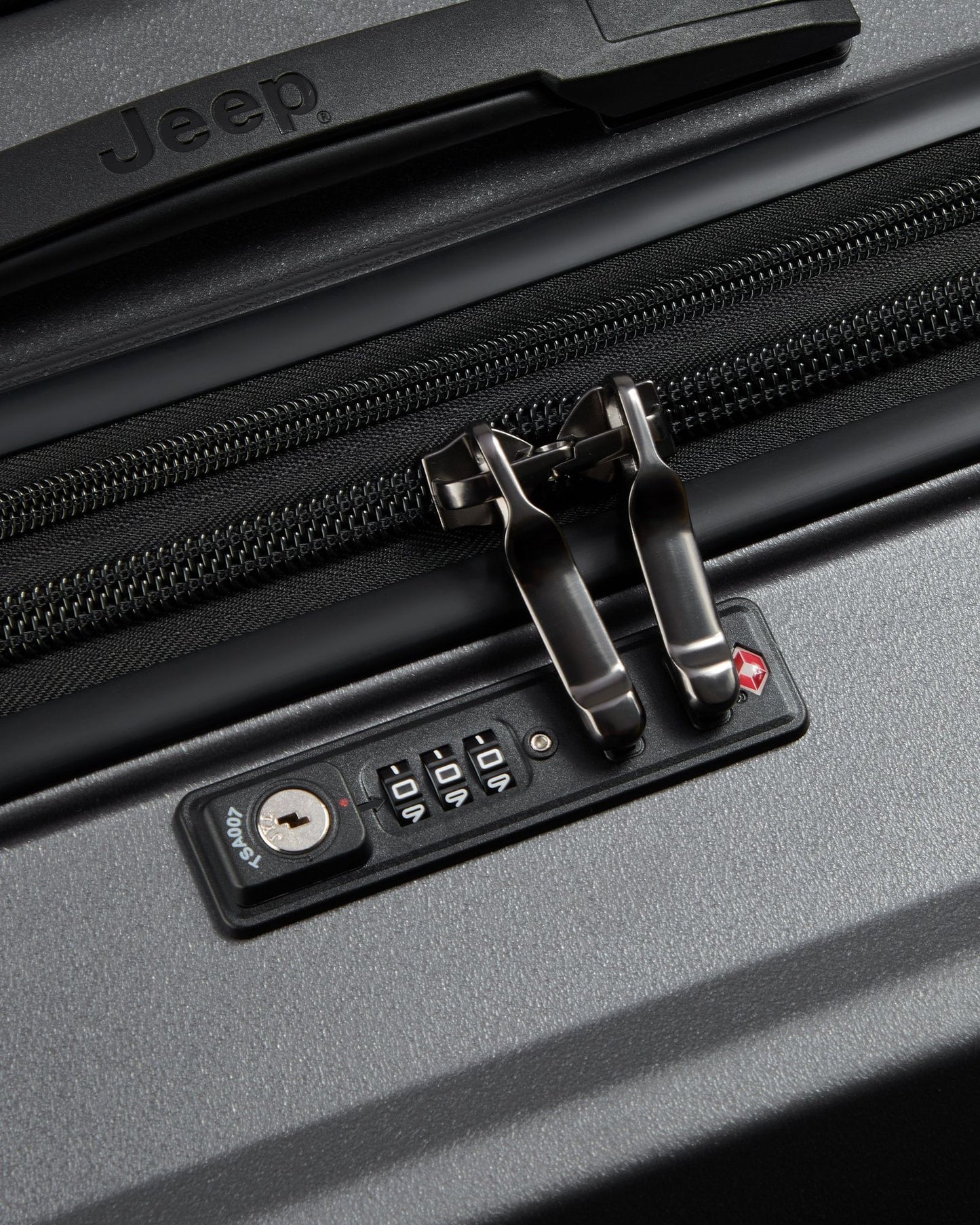 Jeep Hardcase 4 Double Wheel Expandable Trolley JH001A