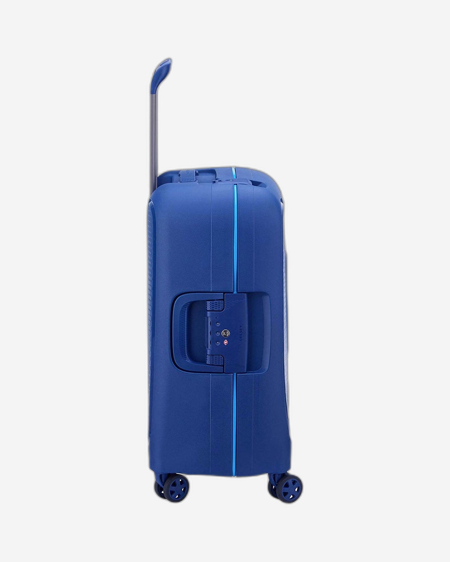Delsey Paris Moncey 2.0 55Cm Hardcase 4 Double Wheel Cabin Luggage Trolley Blue - 00384480102