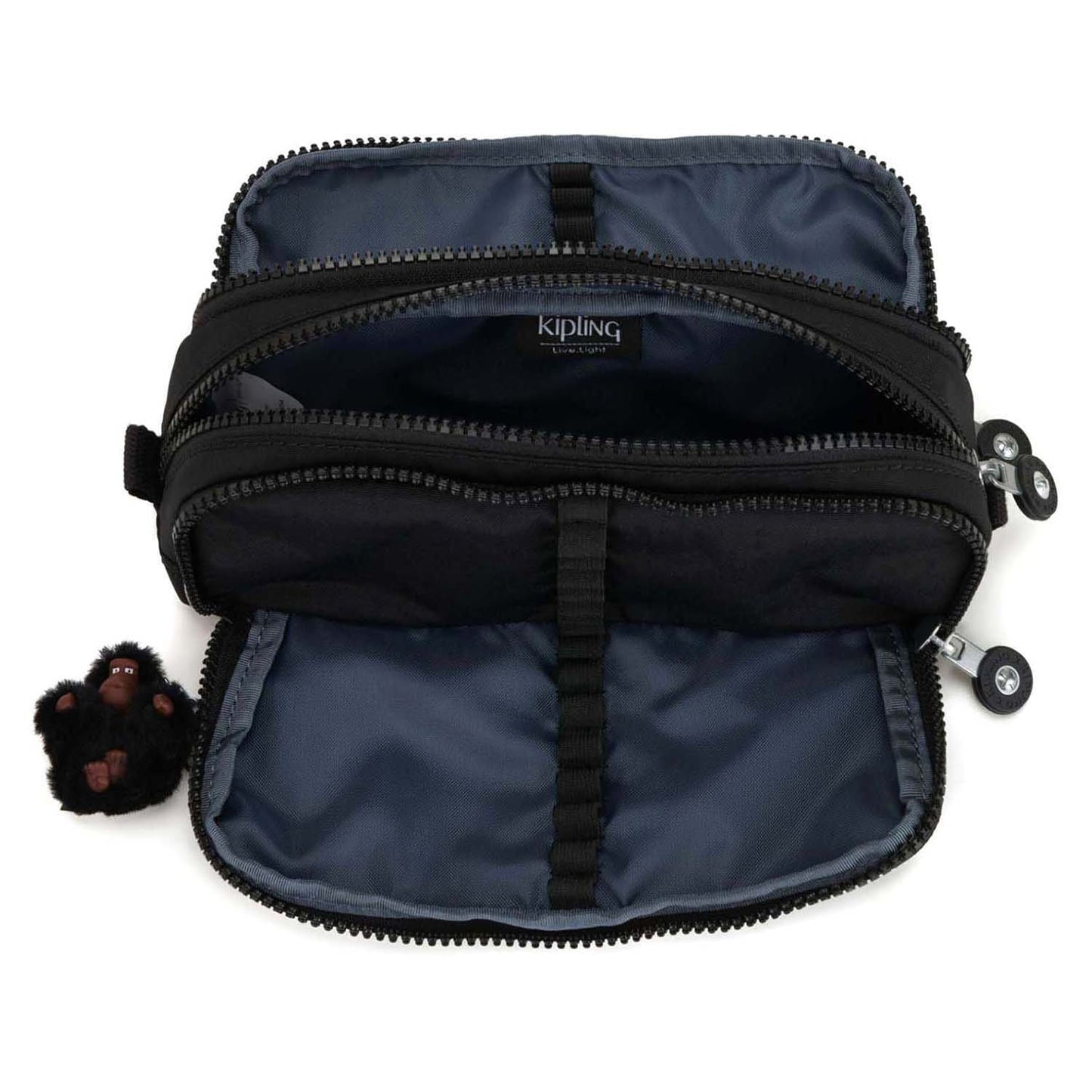 Kipling Gitroy True Black Large Pencase C213564-J99