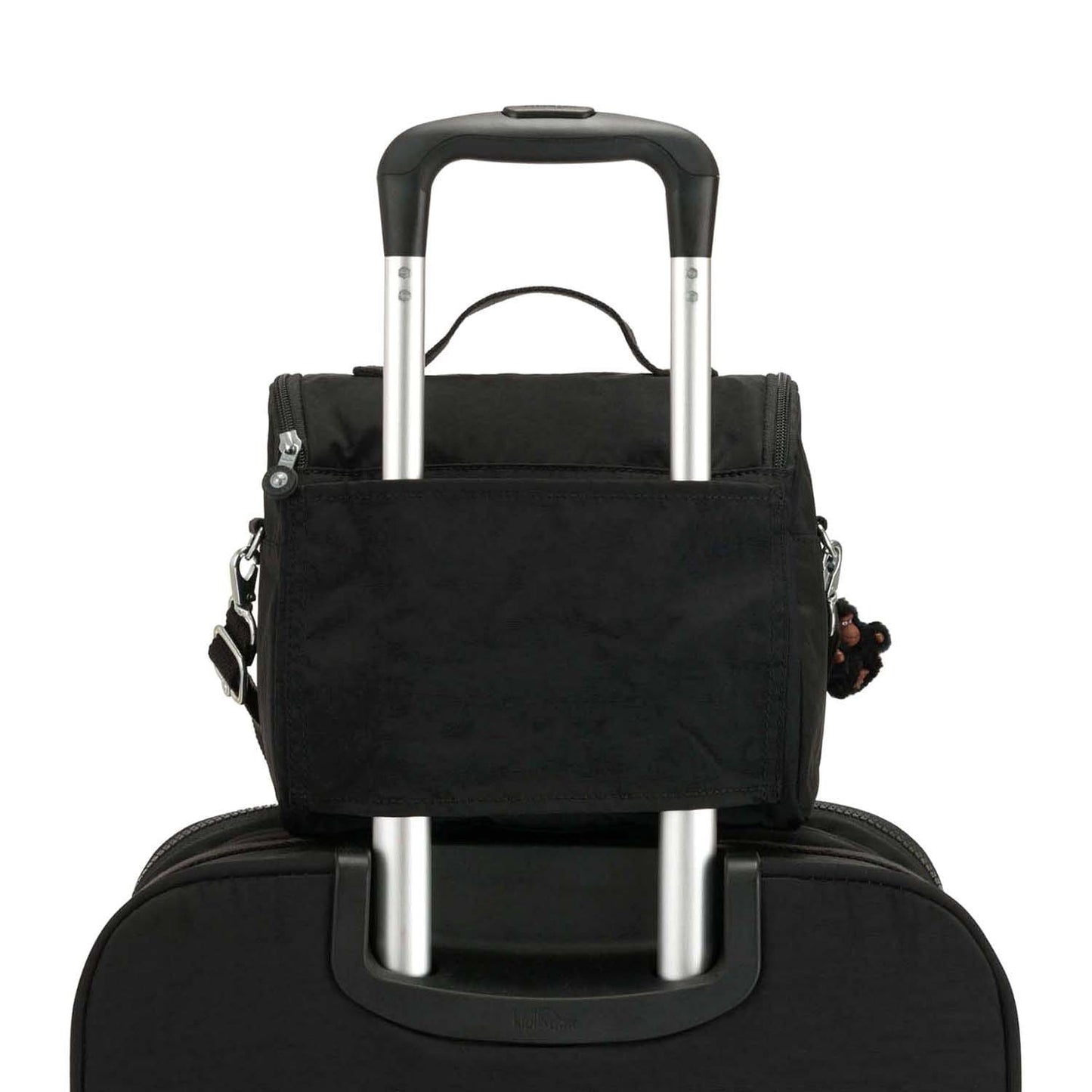 Kipling New Kichirou True Black Large Lunch Bag with Trolley Sleeve C215289-J99
