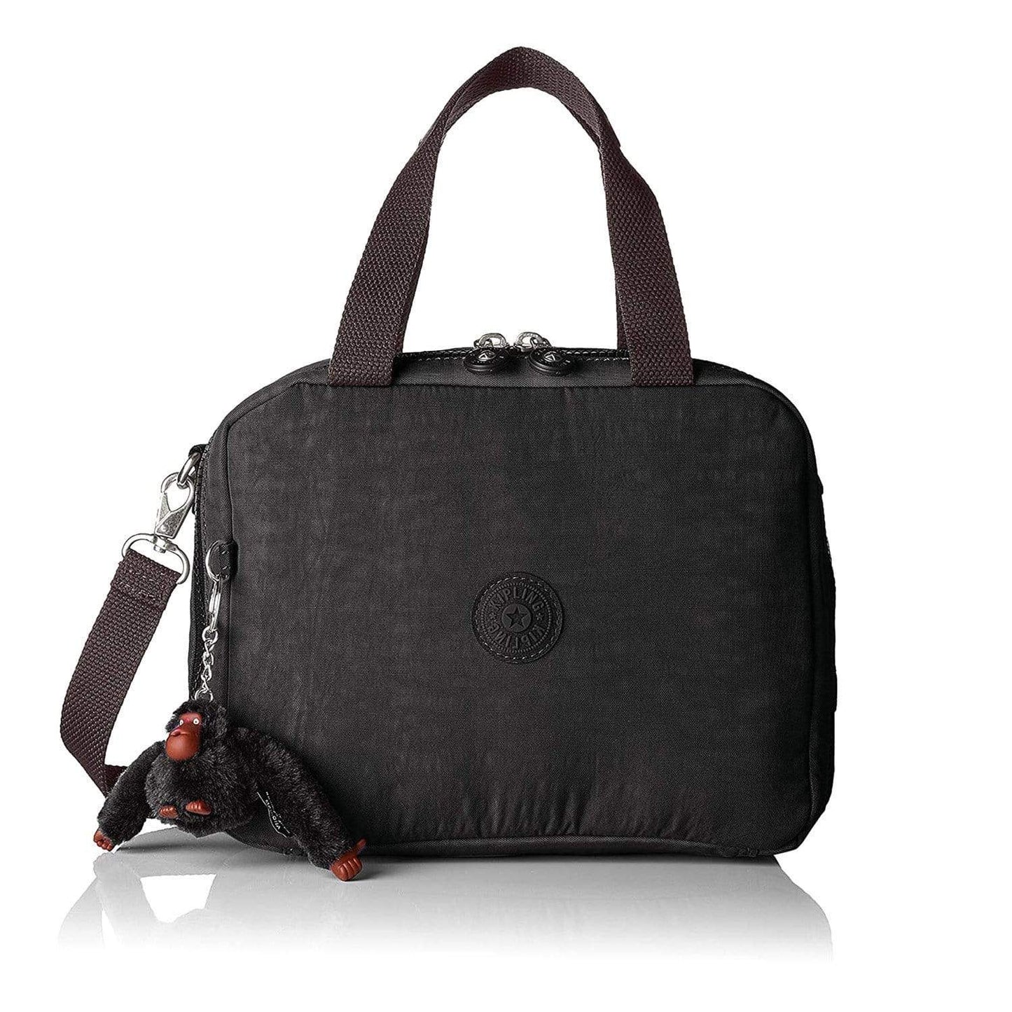 Kipling Miyo True Black Large Lunch Bag with Trolley Sleeve C215381-J99