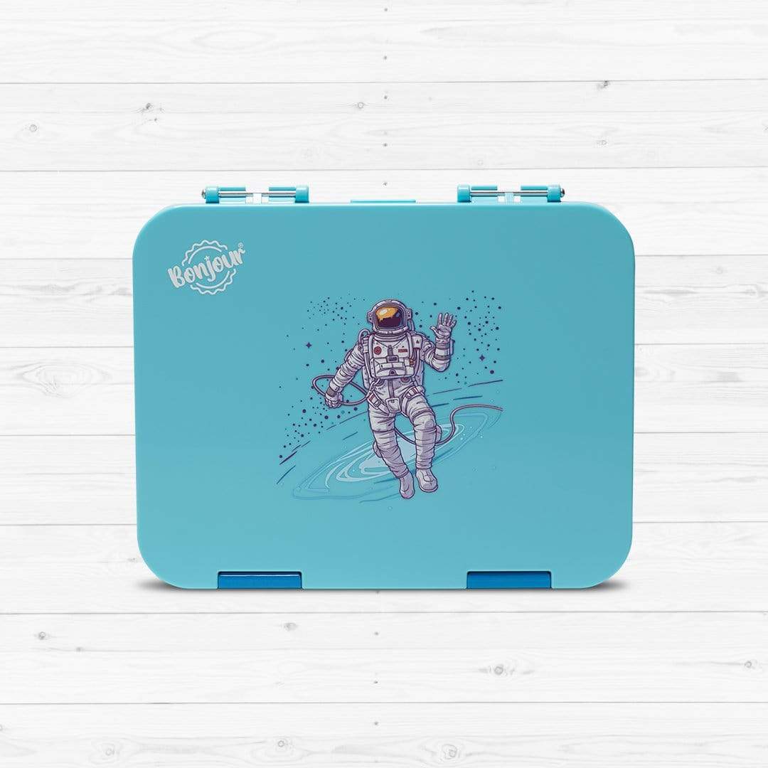 Bonjour Lunch Box Blue Astronaut - 02Tib21