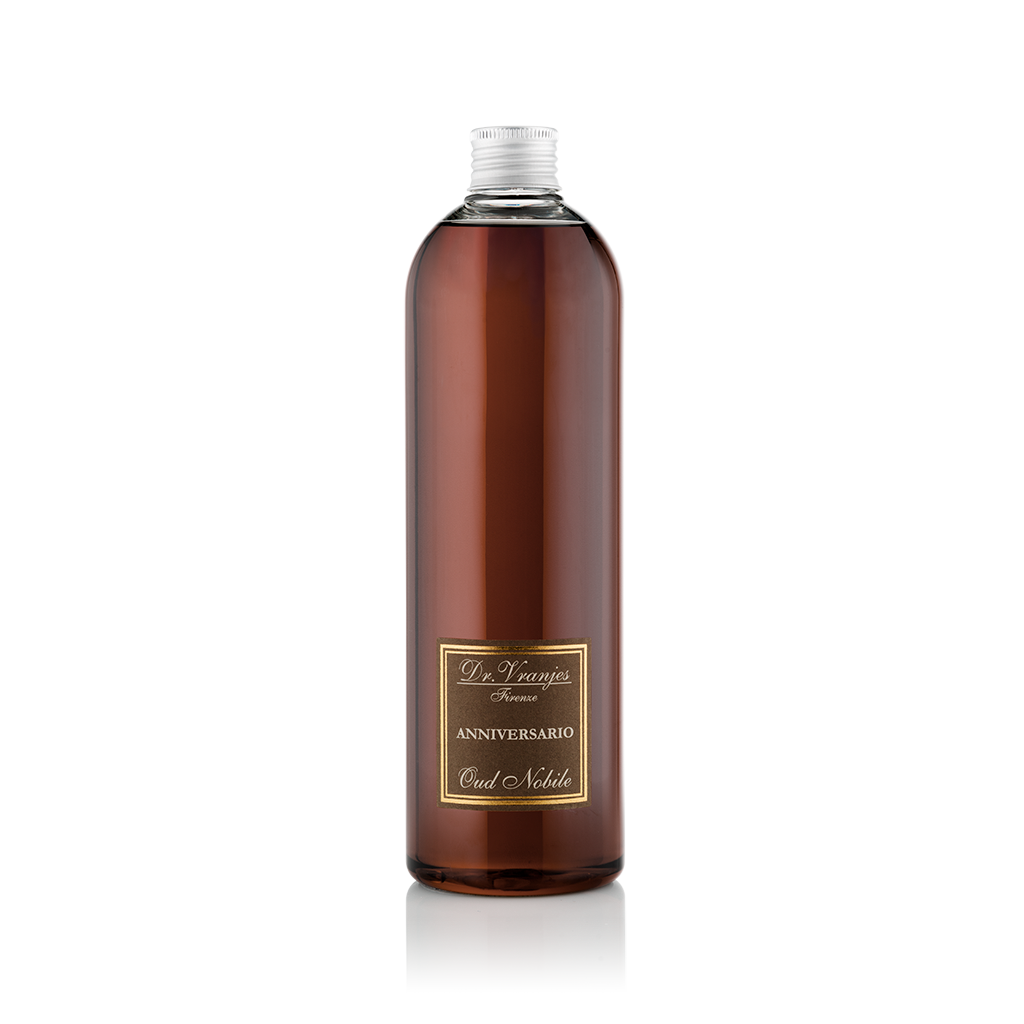 DR. VRANJES  ANNIVERSARIO OUD NOBILE ROOM DIFFUSER 500 ML REFILL - Jashanmal Home