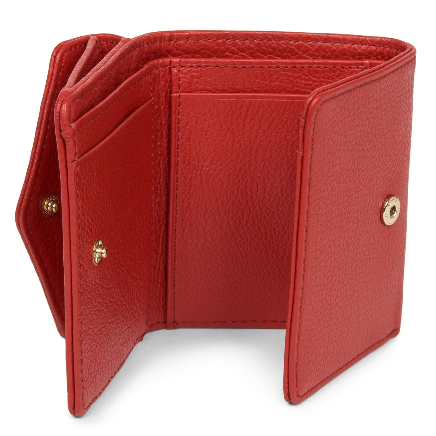 Lancaster Dune Back To Back Mini Wallet Rouge