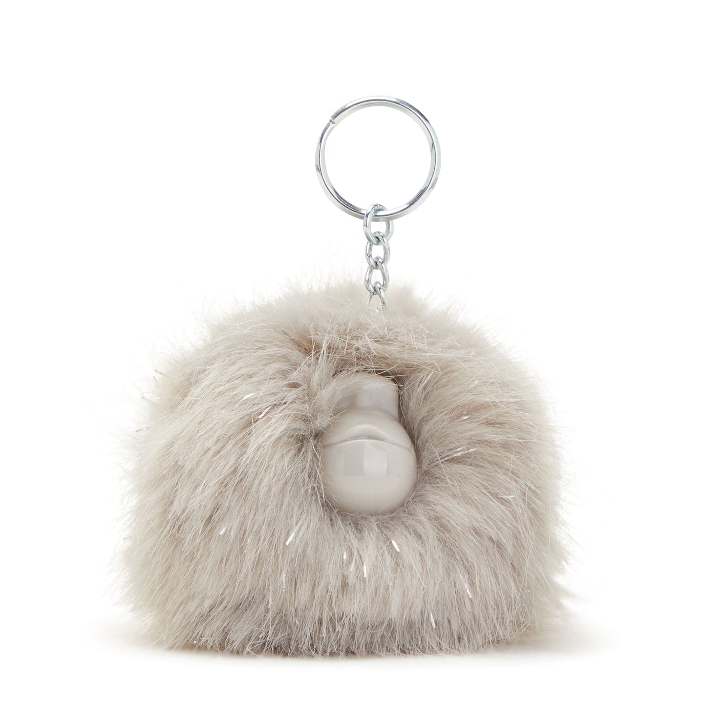 Pompom Monkey Grey Silver