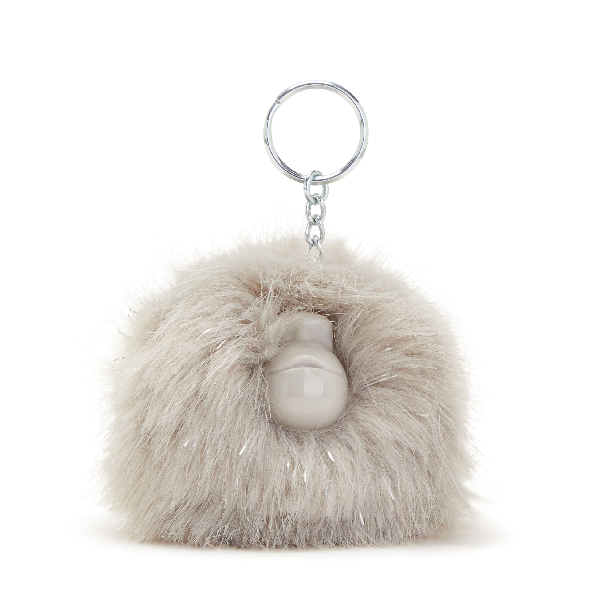 Pompom Monkey Grey Silver