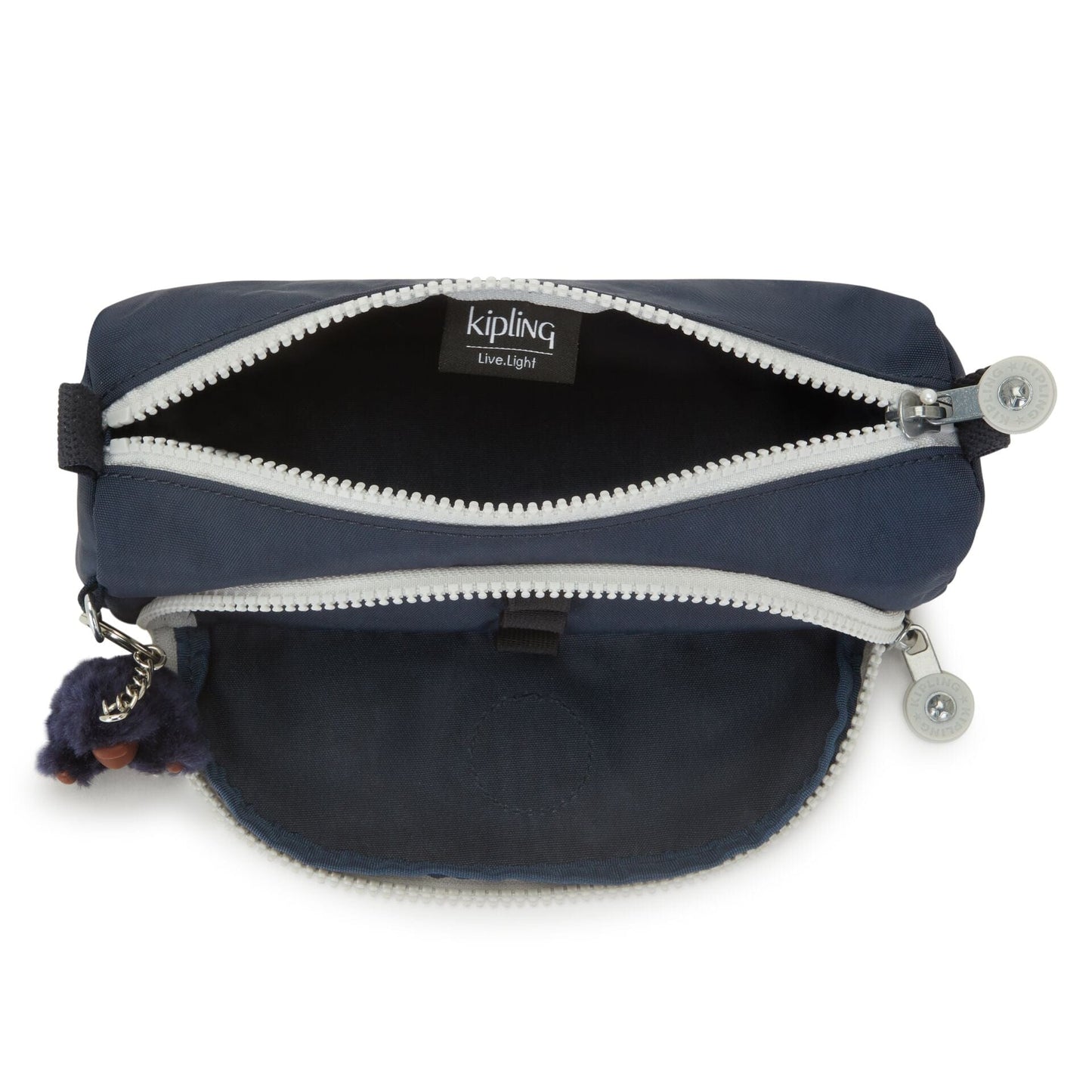Kipling-Cute-Pen Case-True Blue Grey-09406-U84
