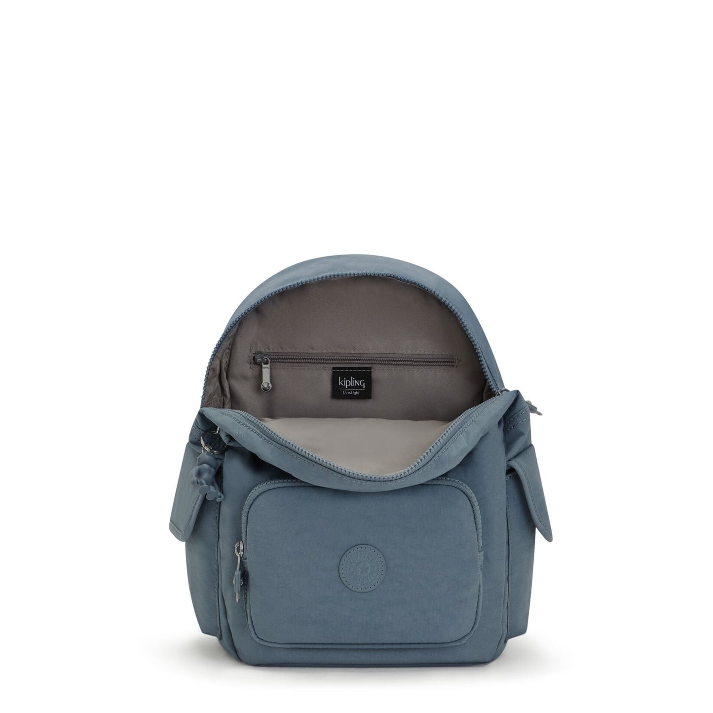 Kipling-City Pack S-Small Backpack-Brush Blue-15635-V35