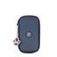 Kipling-50 Pens-Medium Pencase Holds Up To 50 Pens-Admiral Bl Metallic-I3156-7Sp