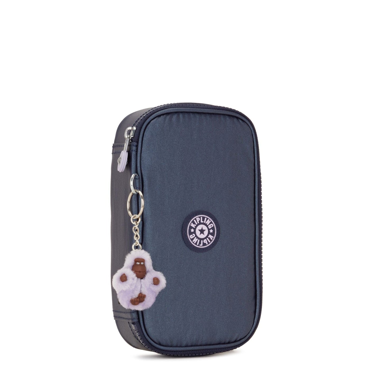 Kipling-50 Pens-Medium Pencase Holds Up To 50 Pens-Admiral Bl Metallic-I3156-7Sp