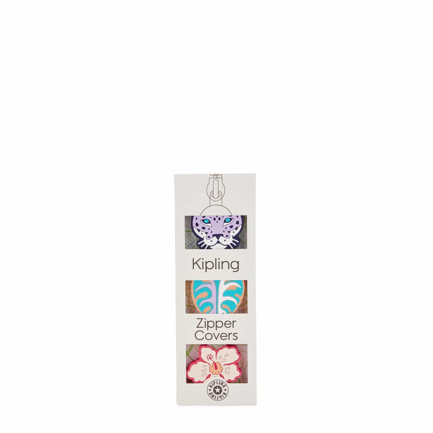 KIPLING-Bts Pullers Mix-3 zipper pullers-Tiger Flower-I3479-Y65