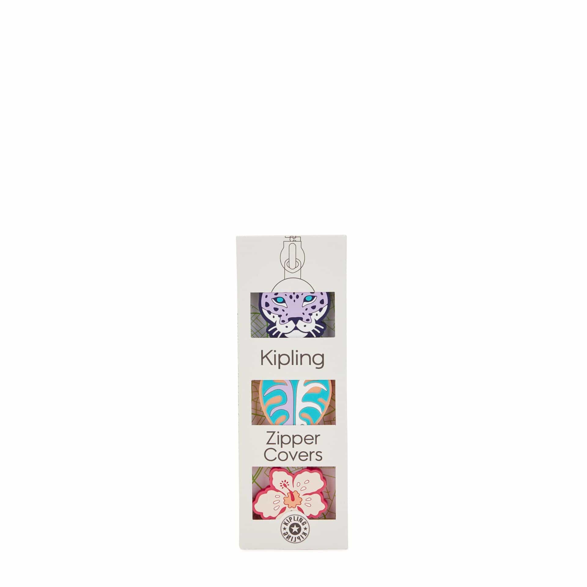KIPLING-Bts Pullers Mix-3 zipper pullers-Tiger Flower-I3479-Y65