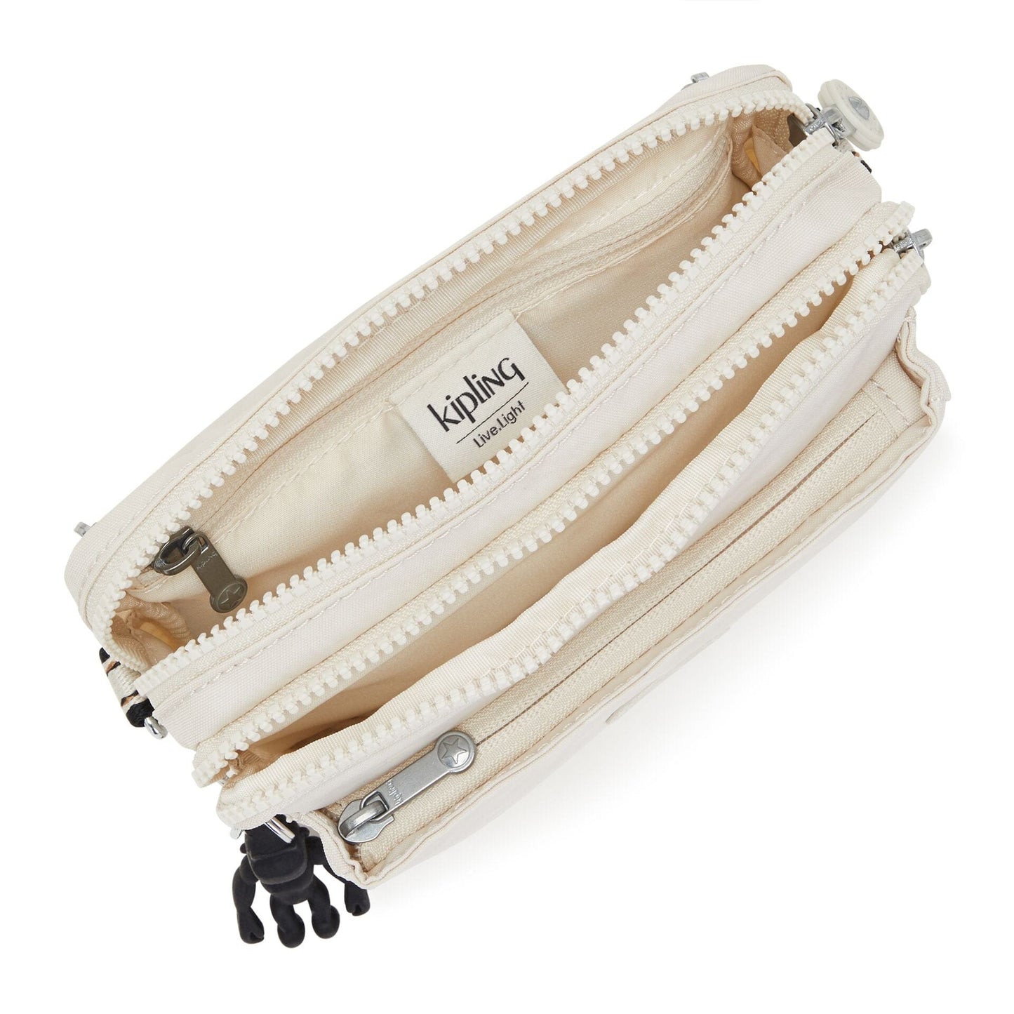 Kipling-Abanu Multi-Small Crossbody Convertible To Waistbag (With Removable Straps)-Light Sand-I3795-W58