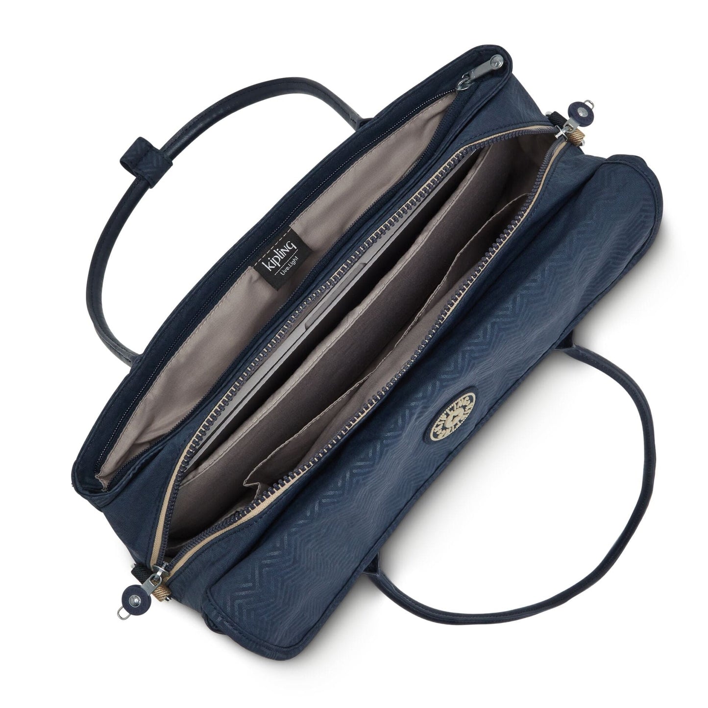 KIPLING-Superworker S-Small Working Bag (With Removable Shoulderstrap)-Endless Bl Emb-I4555-Y36