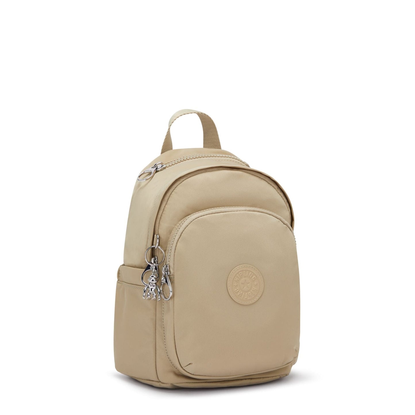 Kipling-Delia Mini-Small Backpack-Natural Beige-I4586-Y87