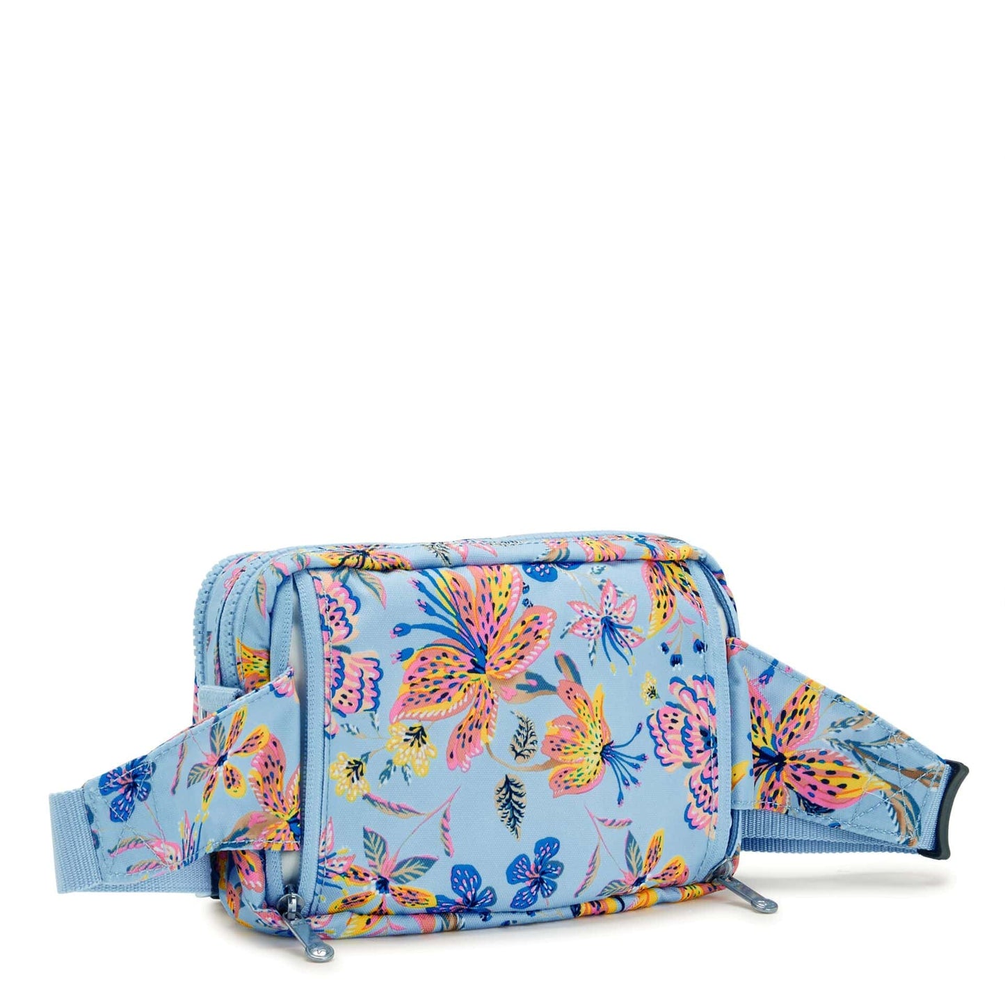 Kipling-Abanu Multi-Small Crossbody Convertible To Waistbag (With Removable Straps)-Wild Flowers-I4706-X91