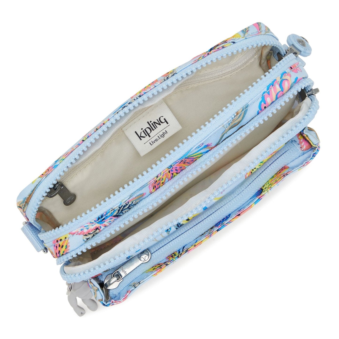 Kipling-Abanu Multi-Small Crossbody Convertible To Waistbag (With Removable Straps)-Wild Flowers-I4706-X91