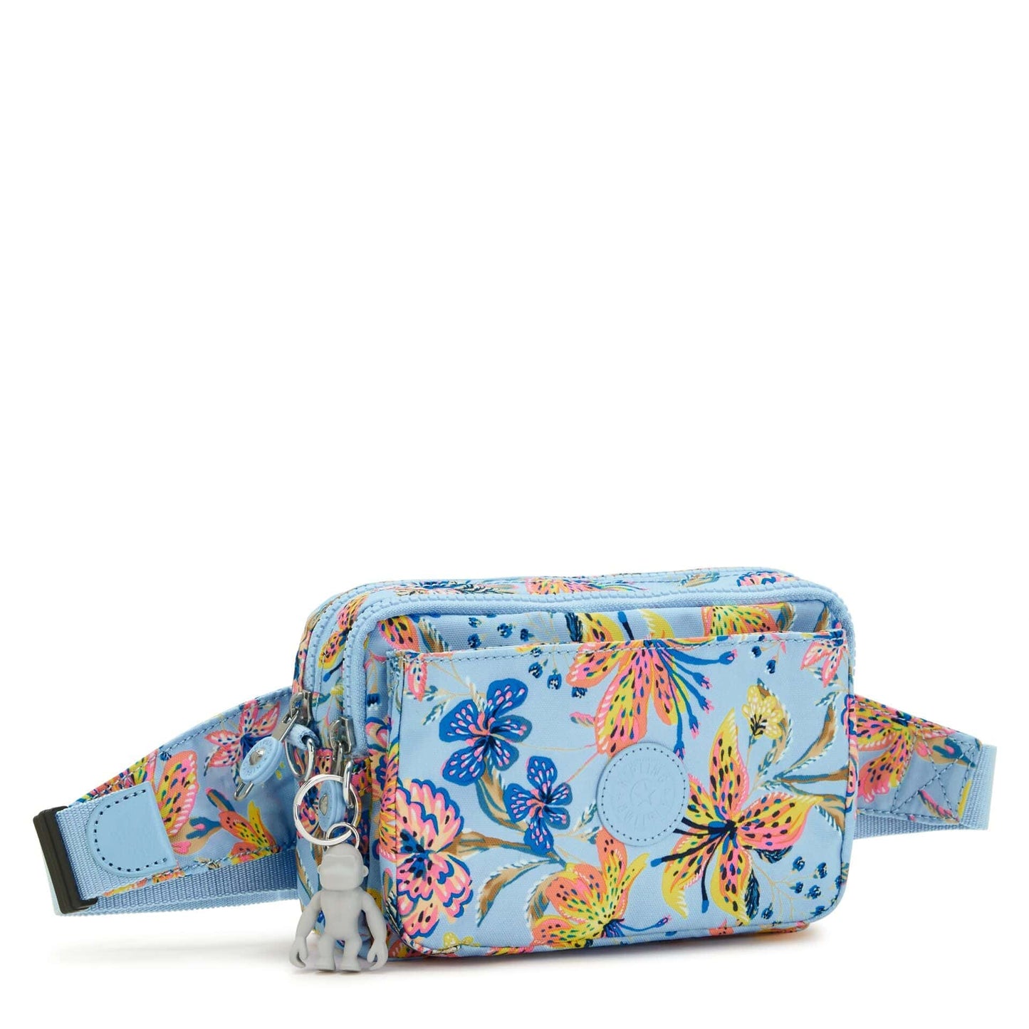 Kipling-Abanu Multi-Small Crossbody Convertible To Waistbag (With Removable Straps)-Wild Flowers-I4706-X91