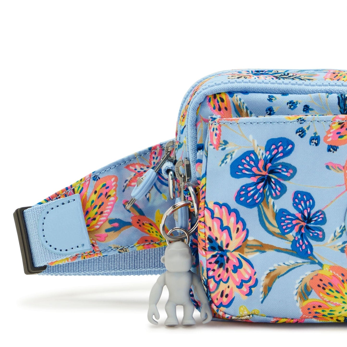Kipling-Abanu Multi-Small Crossbody Convertible To Waistbag (With Removable Straps)-Wild Flowers-I4706-X91