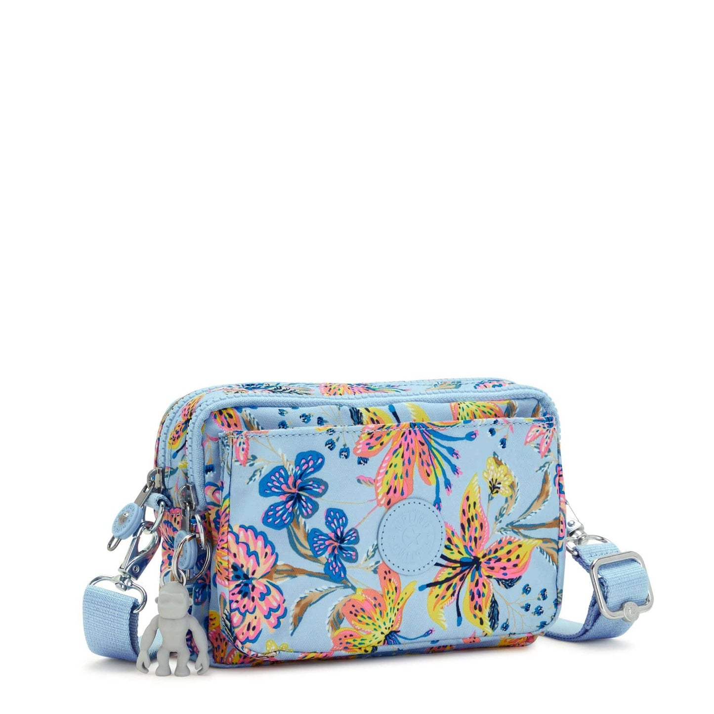 Kipling-Abanu Multi-Small Crossbody Convertible To Waistbag (With Removable Straps)-Wild Flowers-I4706-X91